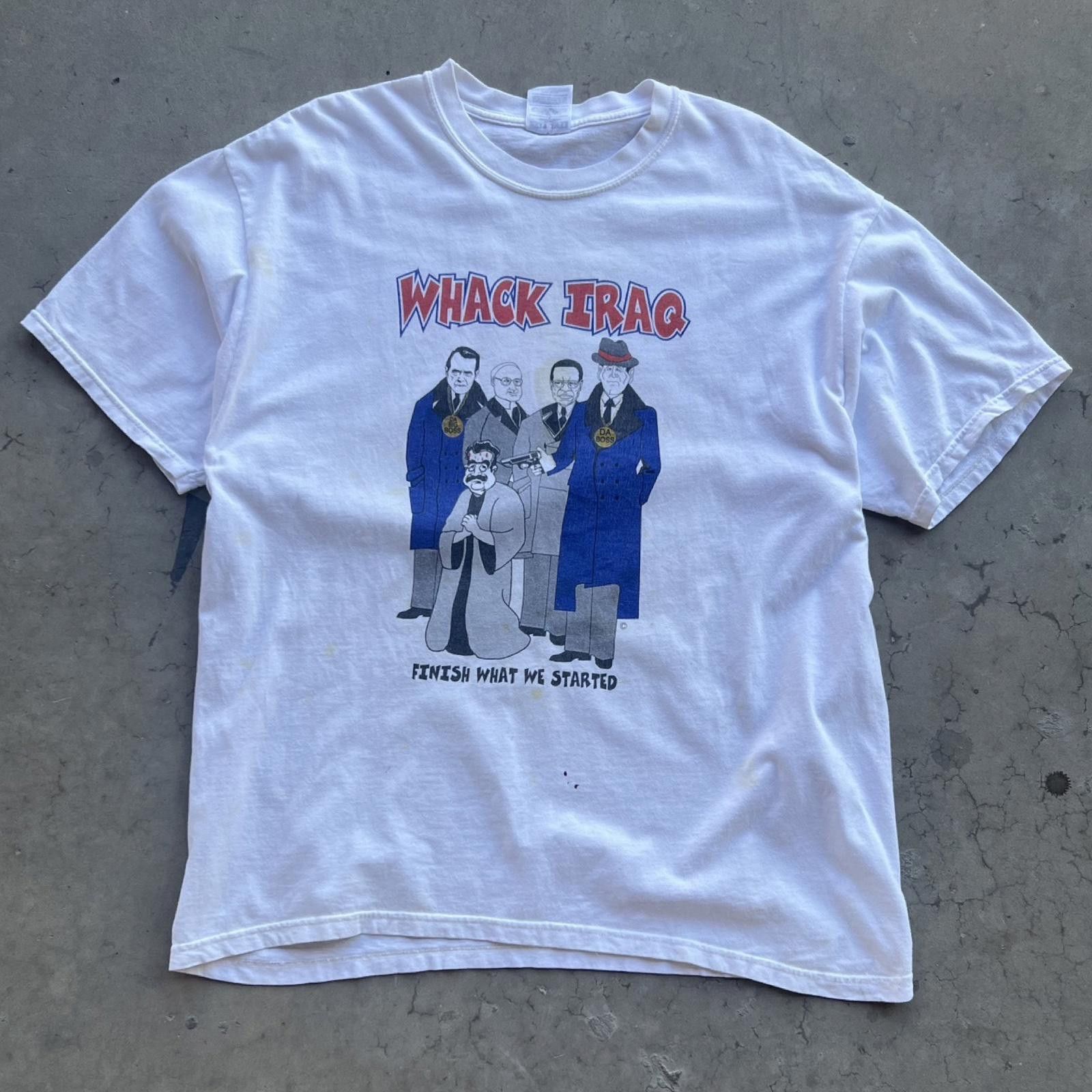 Jerzees Whack Iraq Vintage Rare Size US XL / EU 56 / 4 - 1 Thumbnail