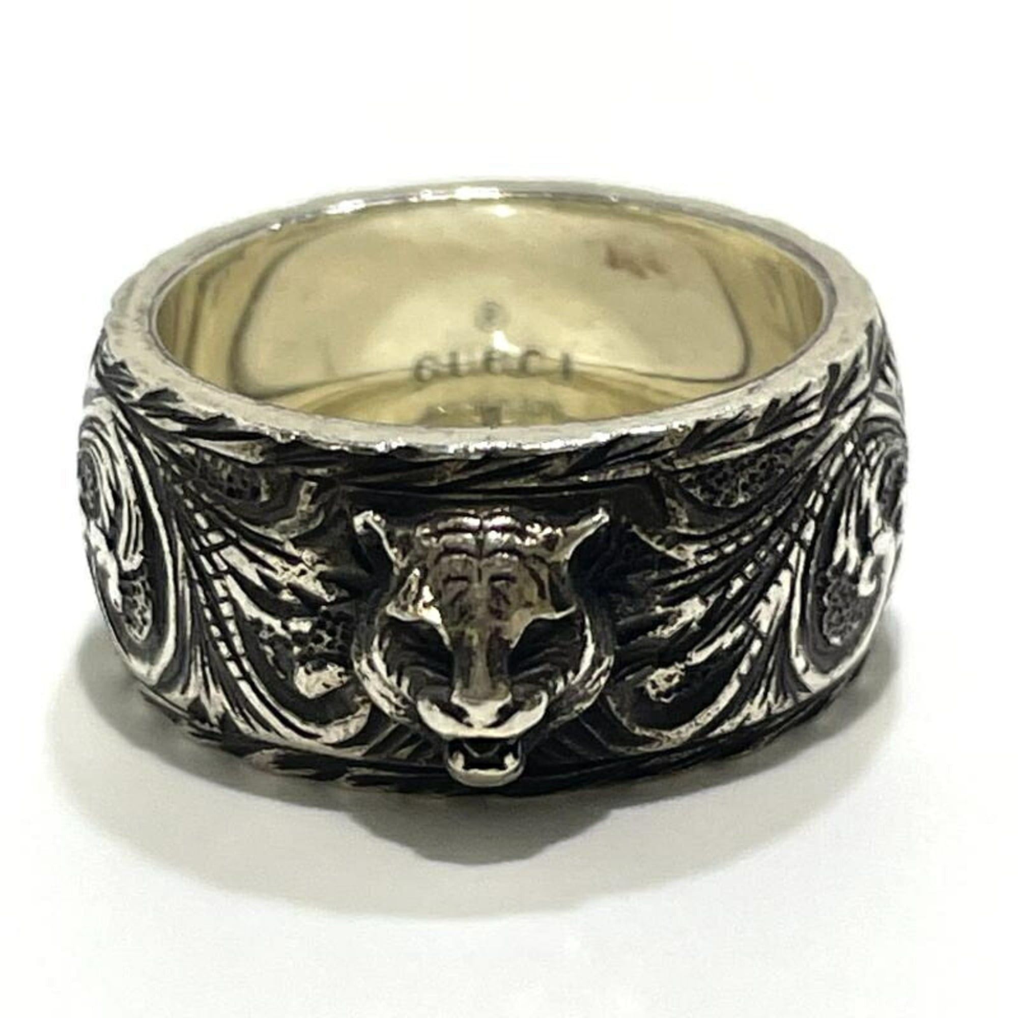 Gucci GUCCI Cat Head Ring, Silver (Ag925) Size ONE SIZE - 1 Thumbnail