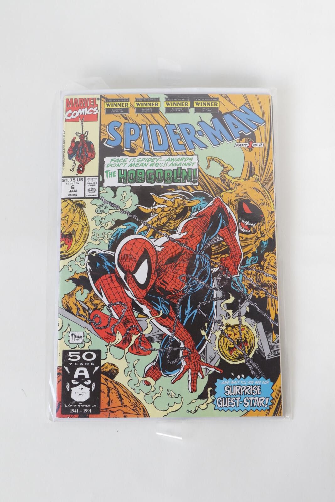 Marvel Comics 90's Marvel Comics Spider-Man The Hobgoblin Part 1&2 Comics Size ONE SIZE - 4 Thumbnail