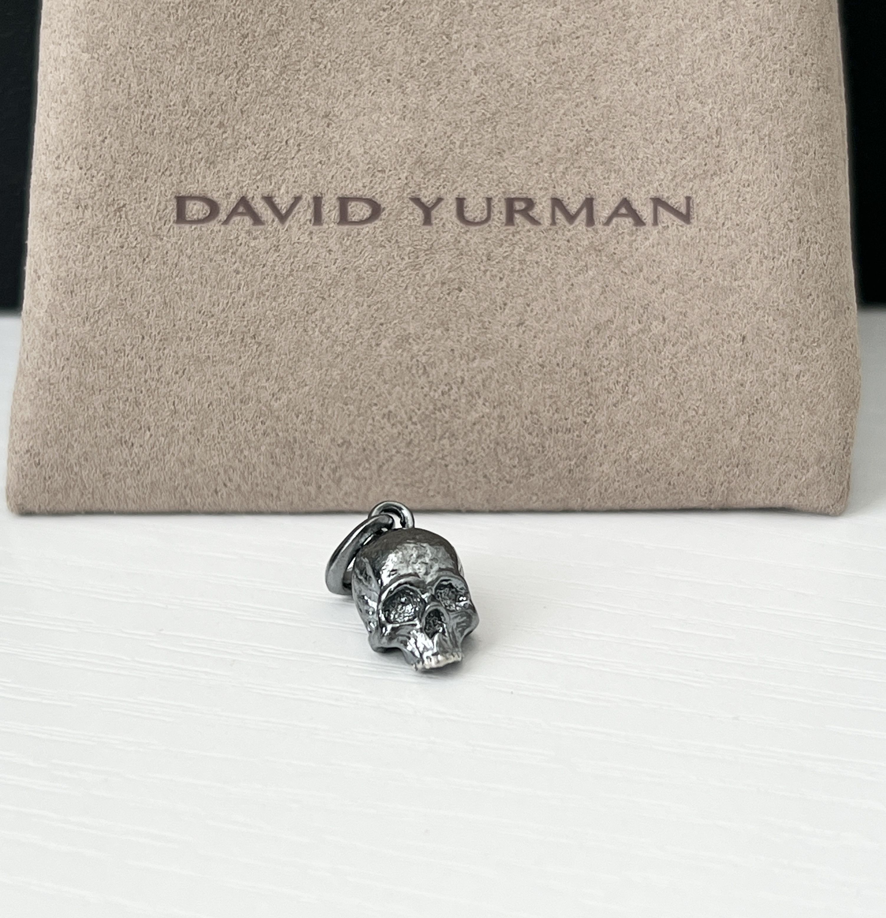 David Yurman david yurman sterling silver small skull skeleton pendant Size ONE SIZE - 1 Thumbnail
