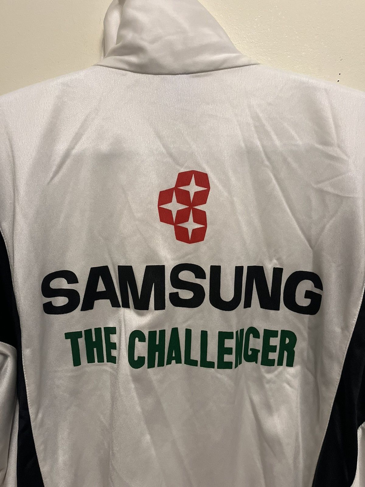 Vintage Rare 90s Samsung Electronics Promo Track Sport Jacket Size US L / EU 52-54 / 3 - 3 Thumbnail