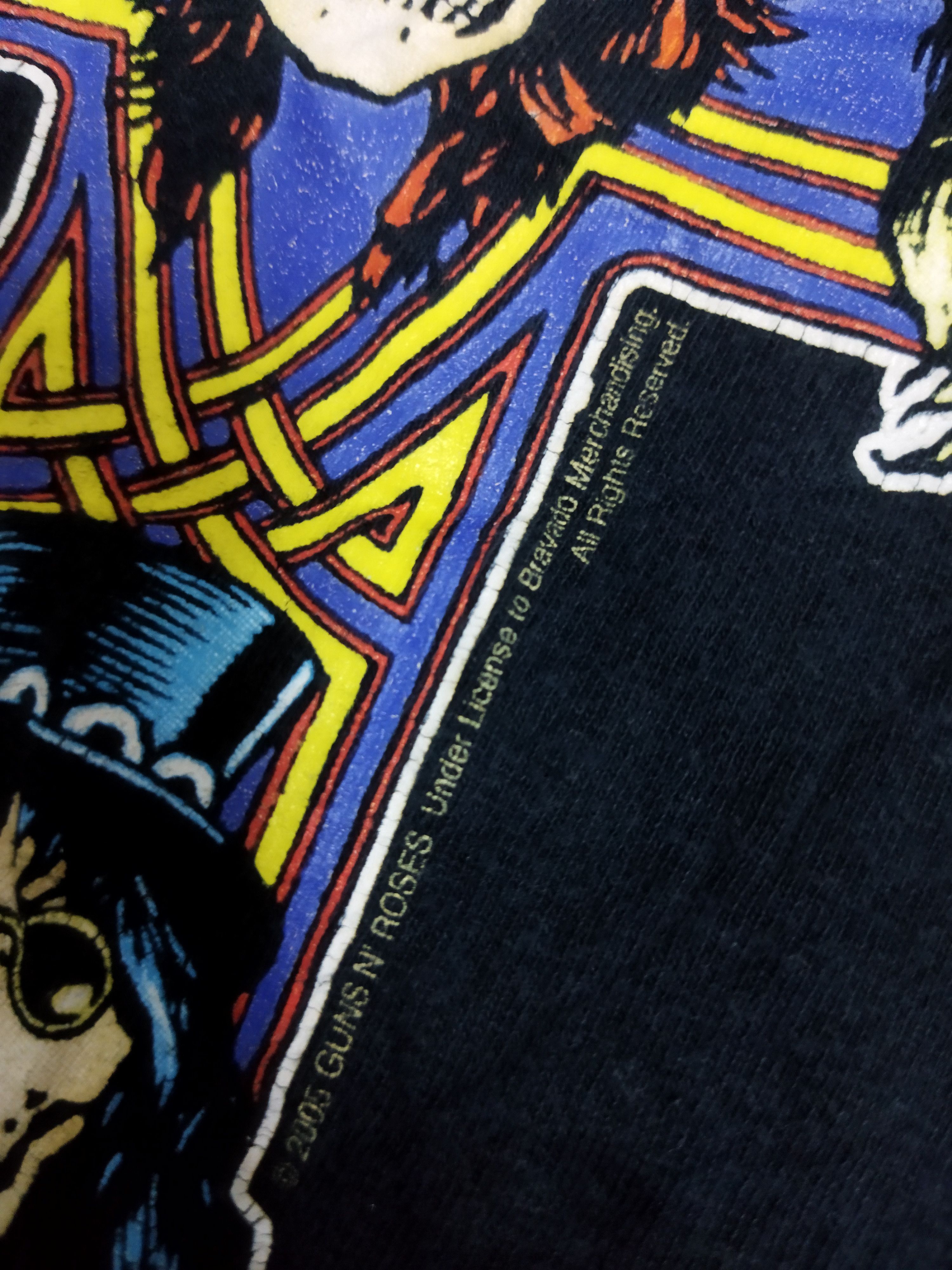 Band Tees Vintage 2005 Guns N Roses Appetite For Destruction Tee Size US L / EU 52-54 / 3 - 4 Thumbnail