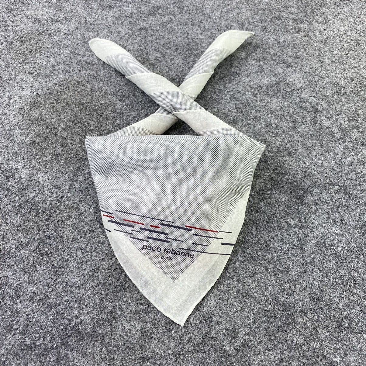 Paco Rabanne × Vintage Paco Rabanne Handkerchief / Bandana / Neckerchief-B870 Size ONE SIZE - 2 Thumbnail