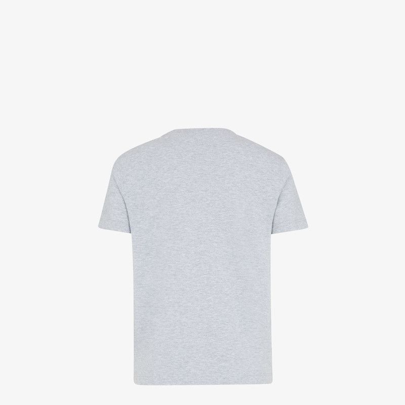 Fendi o1loc1c1225 FS7254 T-Shirt in Grey Melange Size XXS / US 00 / IT 34 - 2 Thumbnail