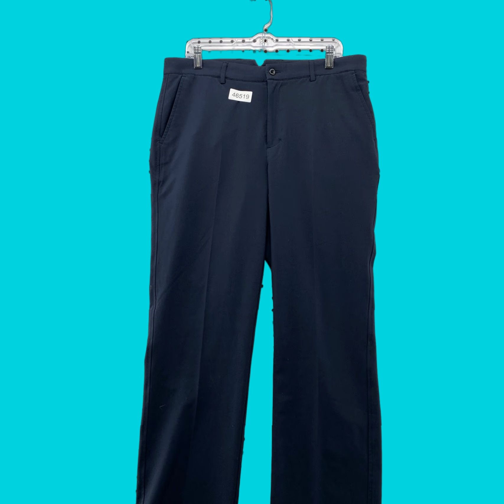 Vintage Dunning Golf Chino Pants Mens Size 34/30 Navy Blue Performance Preppy Fit 35x30 Size US 34 / EU 50 - 1 Thumbnail