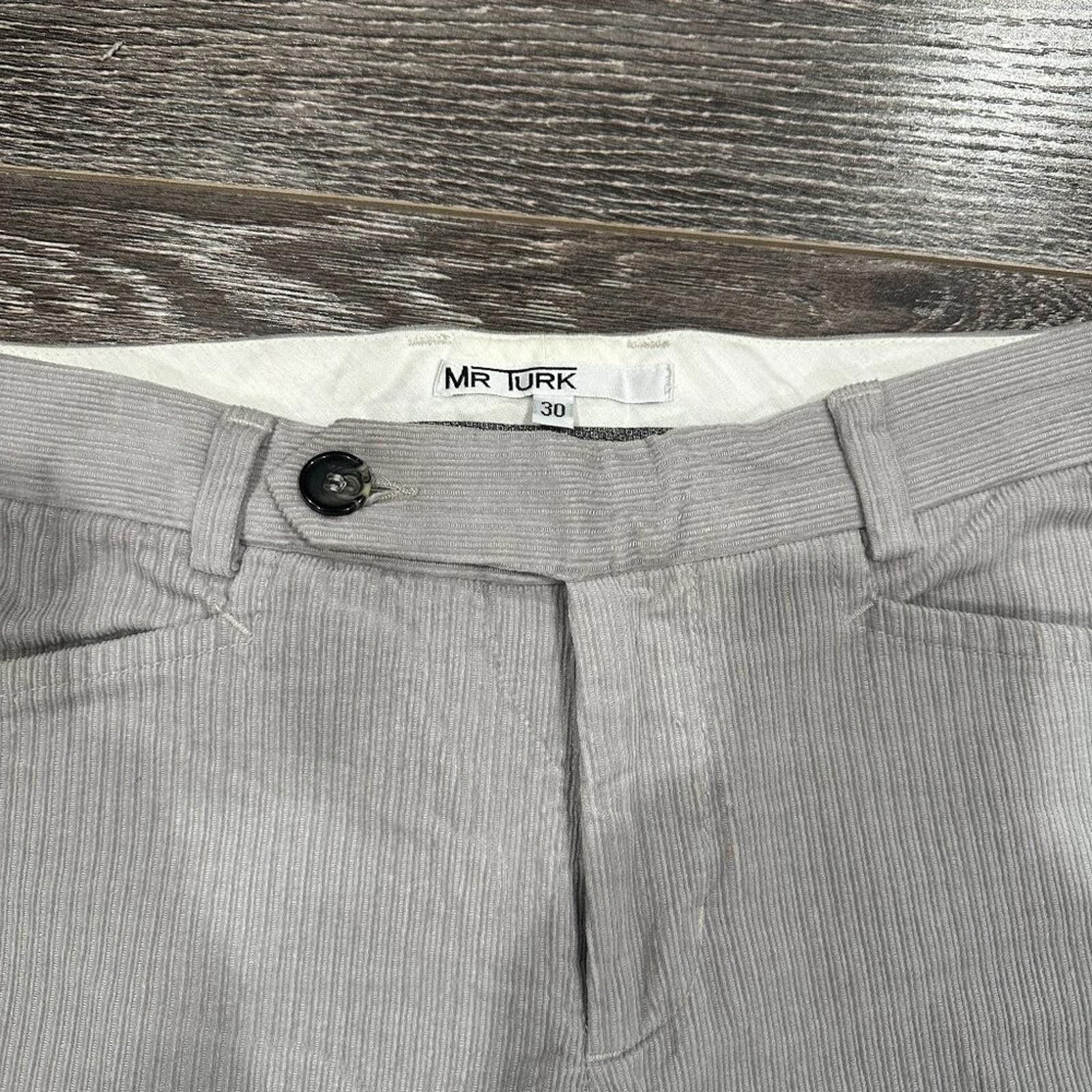 Mr Turk Mr Turk Men’s Grey Pants – Size 30 Size 36R - 6 Thumbnail
