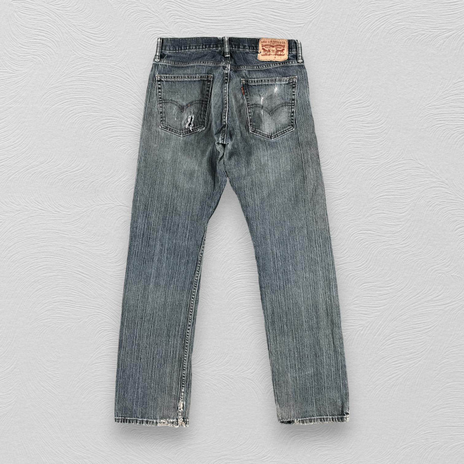Levi's Vintage Levi's 514 Jeans Faded Blue Denim KJ1422 Size US 31 - 2 Thumbnail
