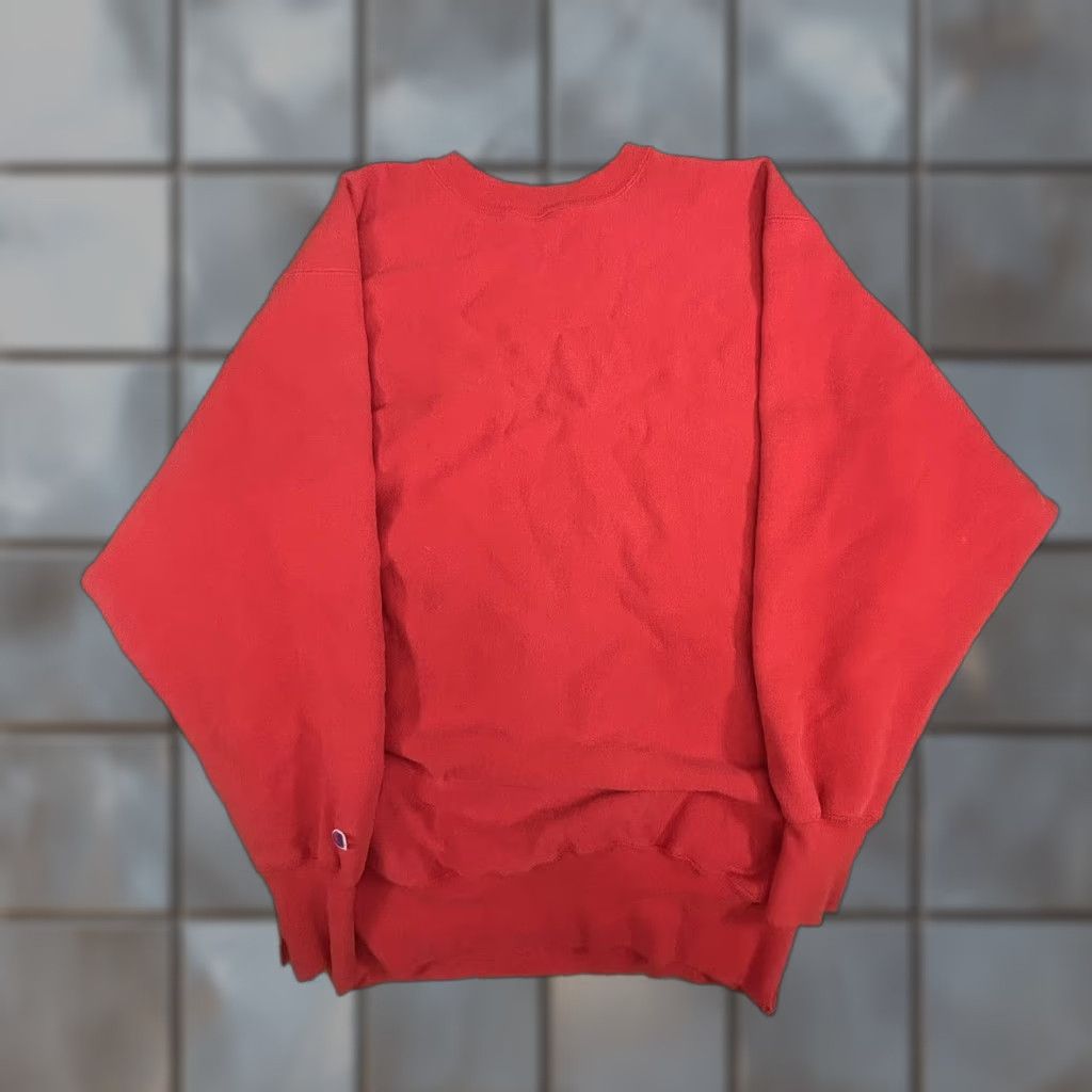Champion VINTAGE Champion Sweatshirt Mens 2XL Red Reverse Weave Crewneck Made in USA Size US XXL / EU 58 / 5 - 1 Thumbnail