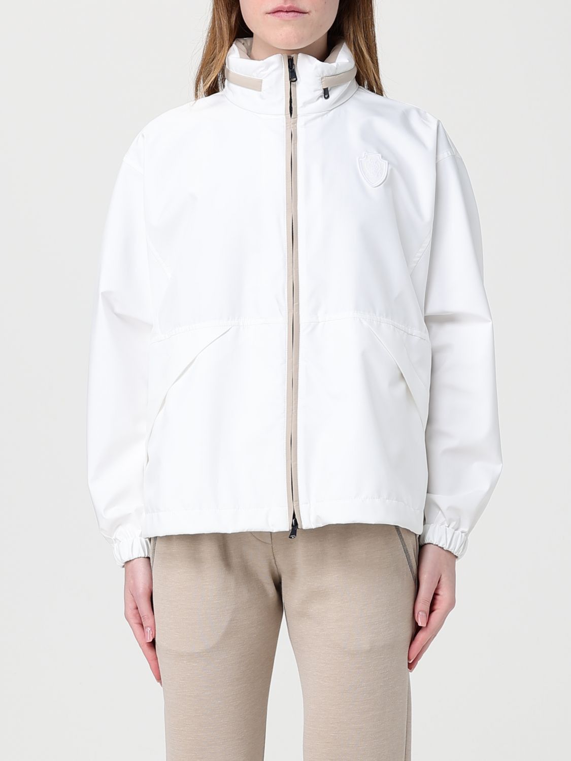 Brunello Cucinelli Brunello Cucinelli Jacket Woman White Size M / US 6-8 / IT 42-44 - 1 Thumbnail