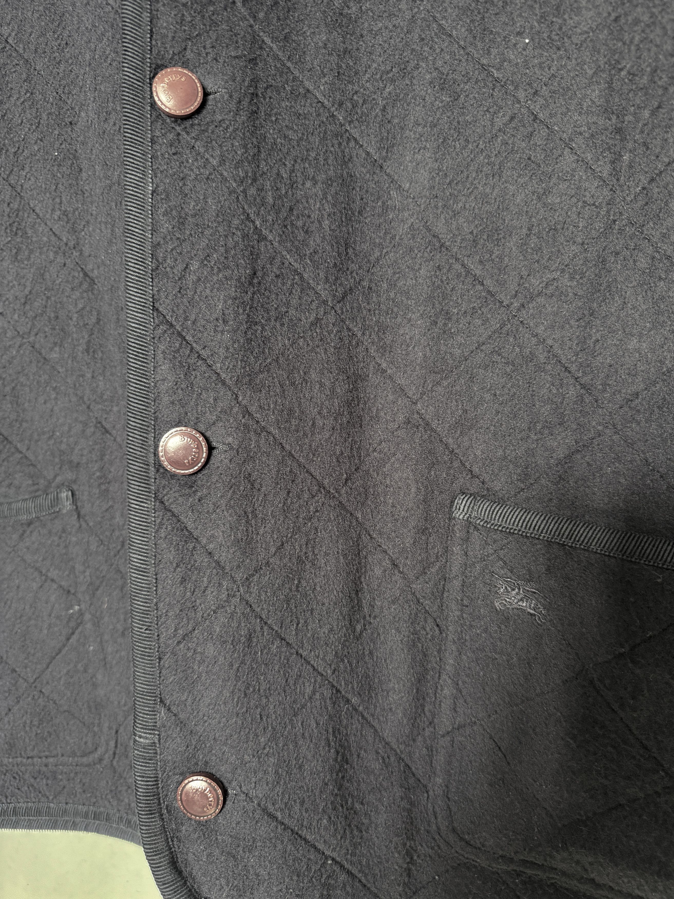 Burberry Vest burberrys quilted wool blend navy xxl Size US XXL / EU 58 / 5 - 7 Thumbnail