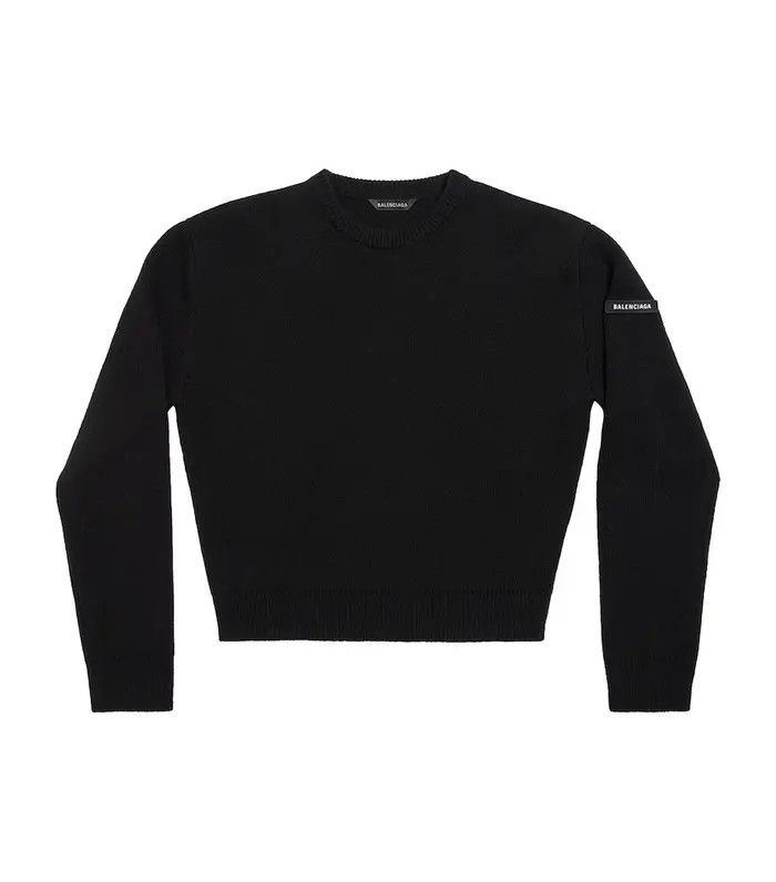 Balenciaga o1bcso1str0426 Sweater in Black Size XS / US 0-2 / IT 36-38 - 1 Thumbnail