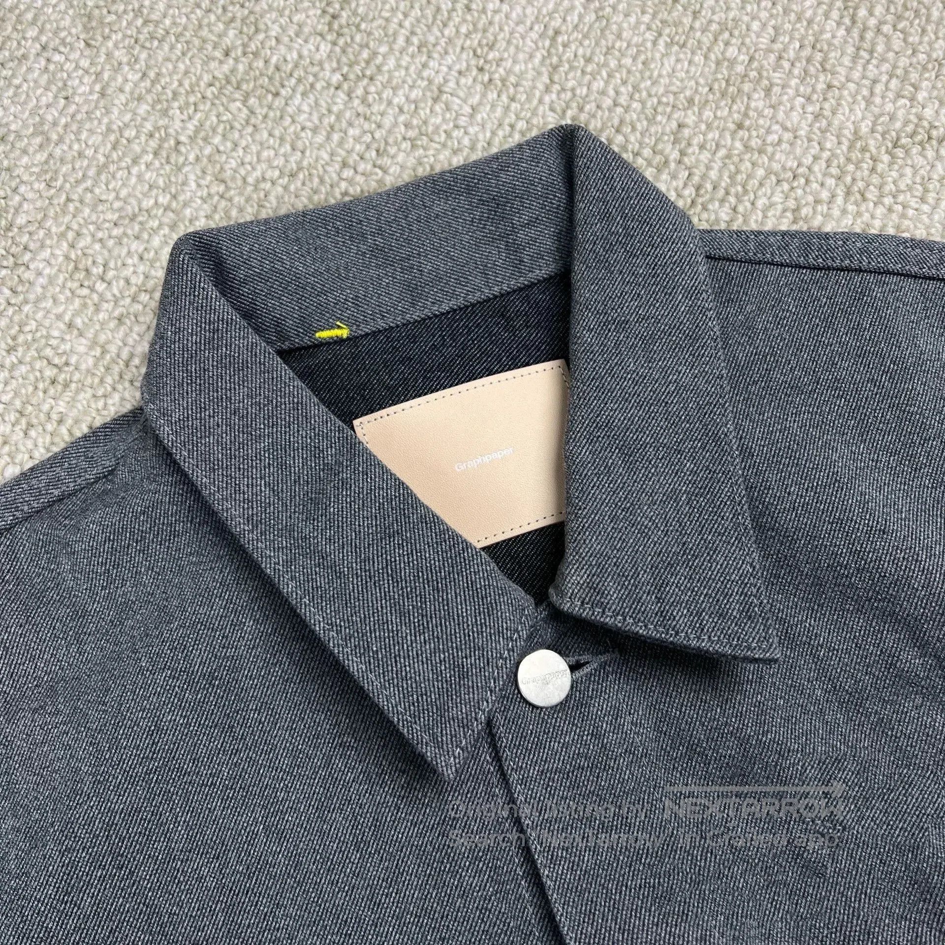 Graphpaper Loose Denim Jacket by Graphpaper. Size US S / EU 44-46 / 1 - 3 Thumbnail