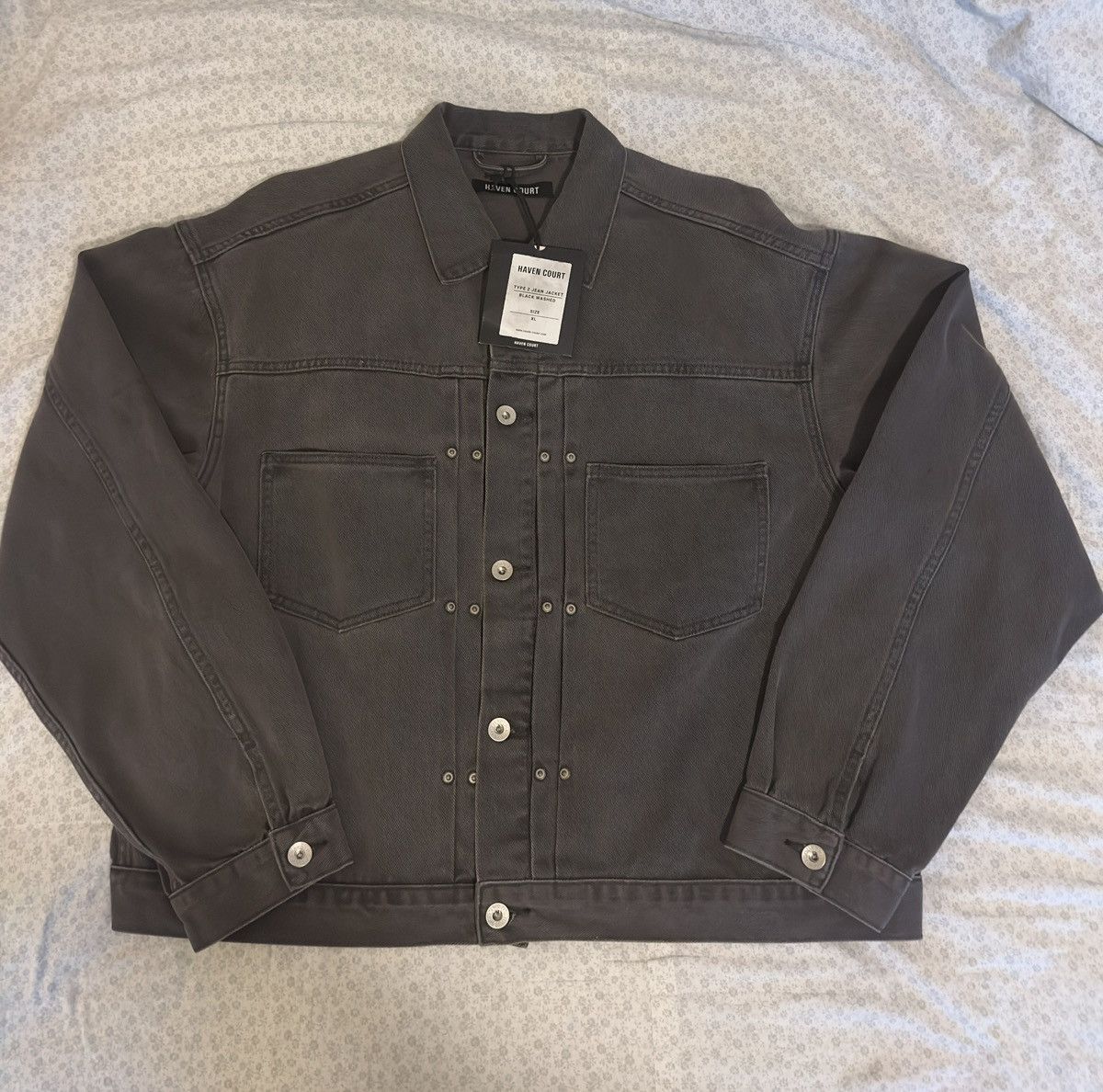 Haven Court Haven Court GRAPHITE TYPE II JACKET Size US XL / EU 56 / 4 - 5 Thumbnail