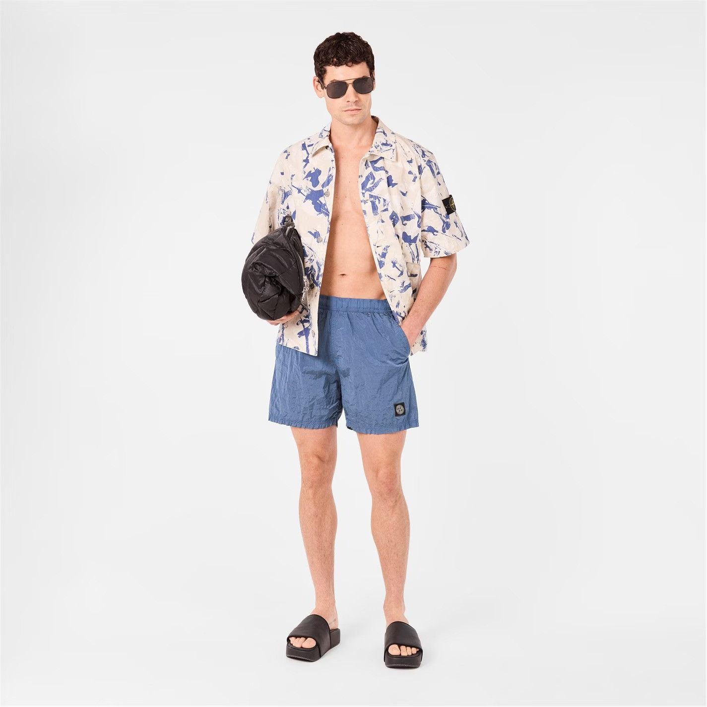Stone Island o1g2r1mq0526 Swim Shorts in Blue Size US 30 / EU 46 - 5 Thumbnail