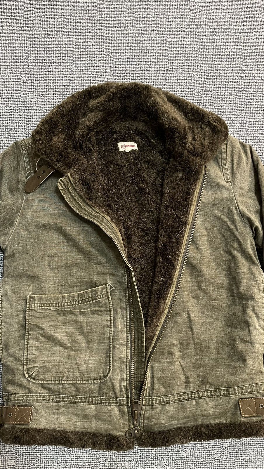 Johnbull Vintage Johnbull Inner Fur Jacket like B 3 Jacket Size US M / EU 48-50 / 2 - 8 Thumbnail