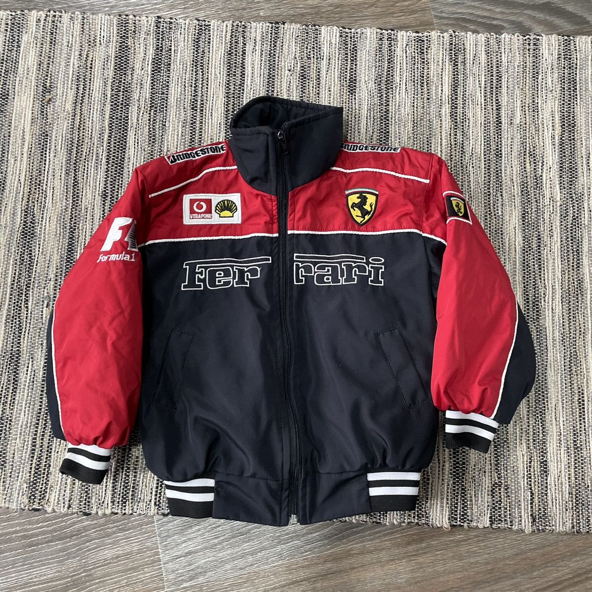 Ferrari × Marlboro × Vintage Child Ferrari jacket marlboro 90s bomber moto nascar racing Size US XXS / EU 40 - 1 Thumbnail