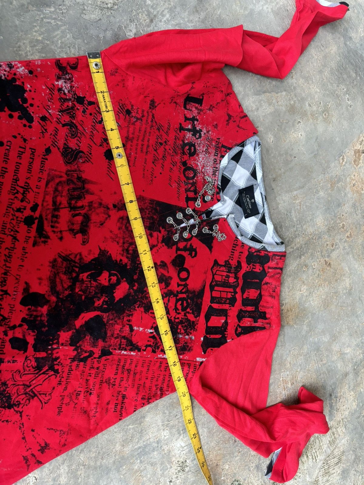 Hysteric Glamour Y2k Poem Collins Ifwixwasnine Lgb Punk Style Size US L / EU 52-54 / 3 - 8 Thumbnail
