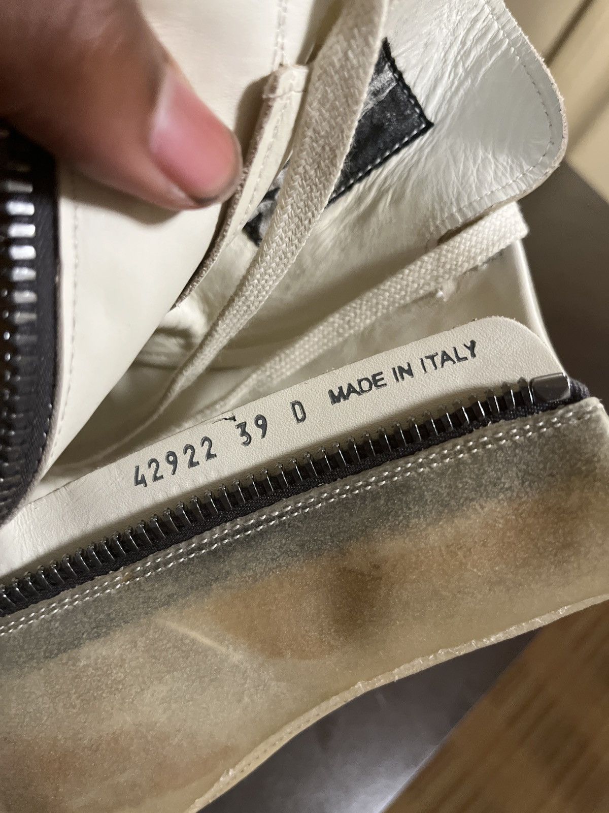Rick Owens Rick Owens EDFU SS23 Natural Clear Size US 6 / IT 36 - 4 Thumbnail
