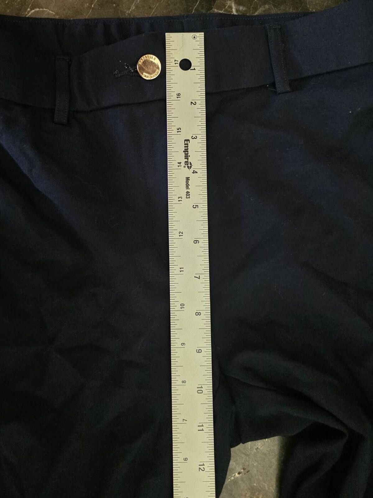 Other Rafaella Comfort Navy Blue Straight Leg Dress Pants Size 4 Size 27" / US 4 / IT 40 - 7 Thumbnail