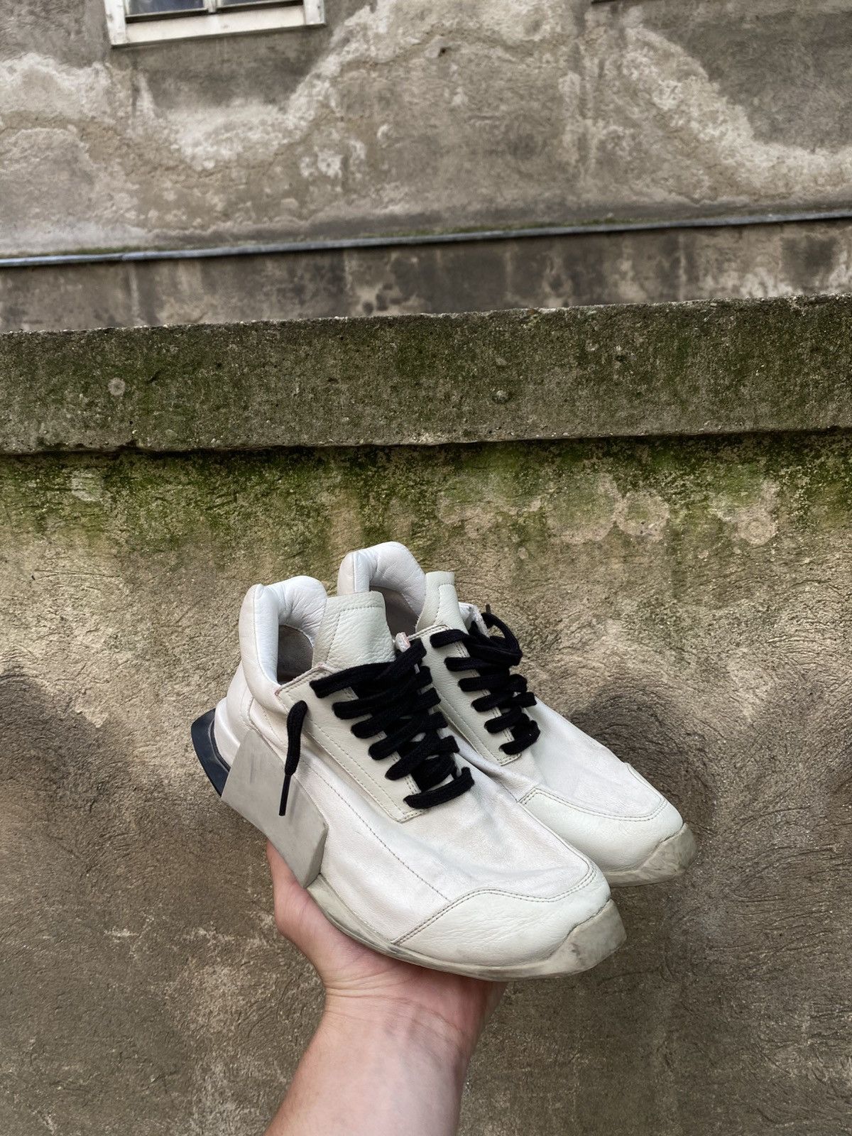 adidas gazelle silver green womens Level Runner Low II Sneakers by Rick Owens x Adidas- La Garçonne