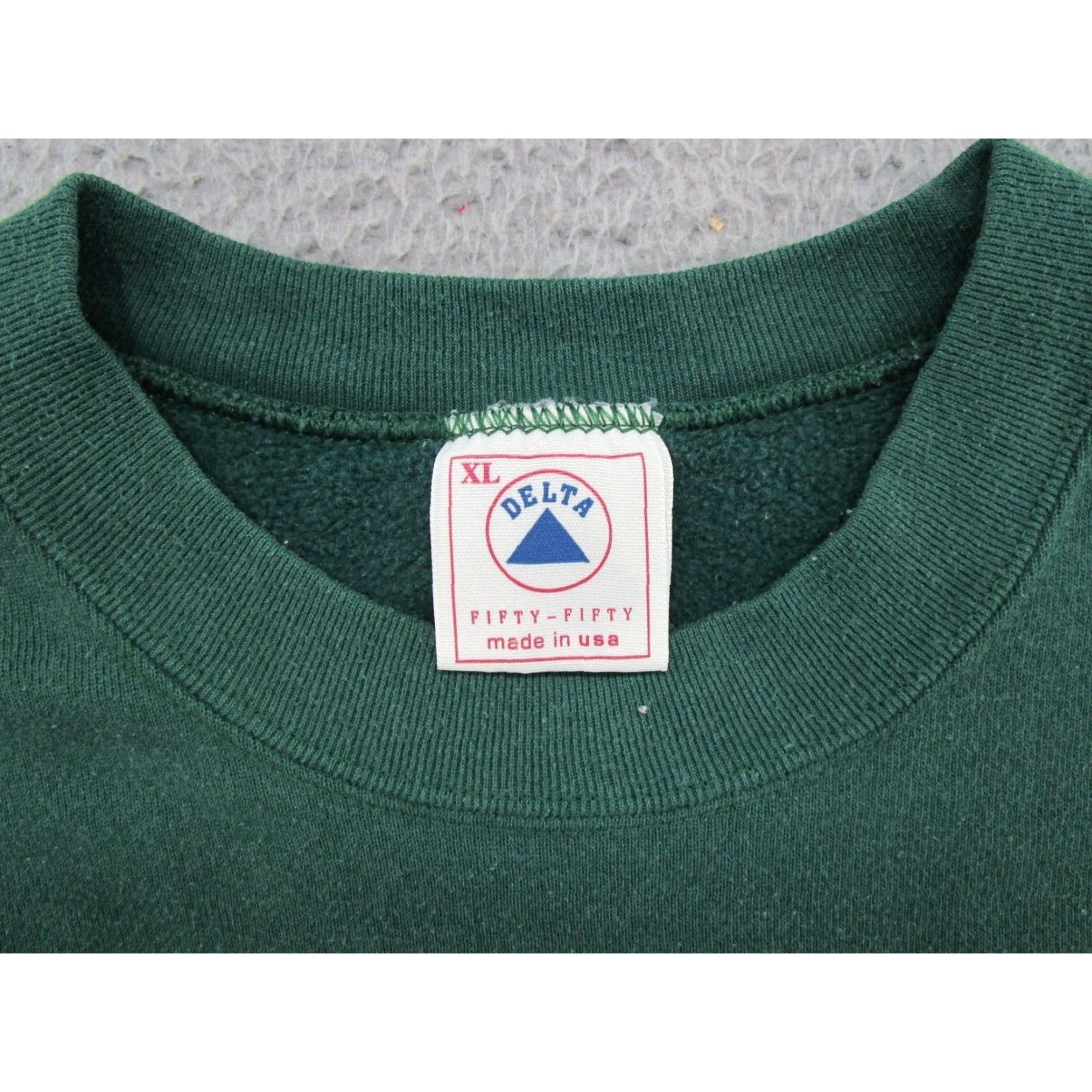 Delta VINTAGE 1995 Delta Green Bay Packers NFL Football Sweatshirt Men's XL Green Pullover Hooded Long Sleeve Sports All Seasons Shoes? Size US XL / EU 56 / 4 - 3 Thumbnail