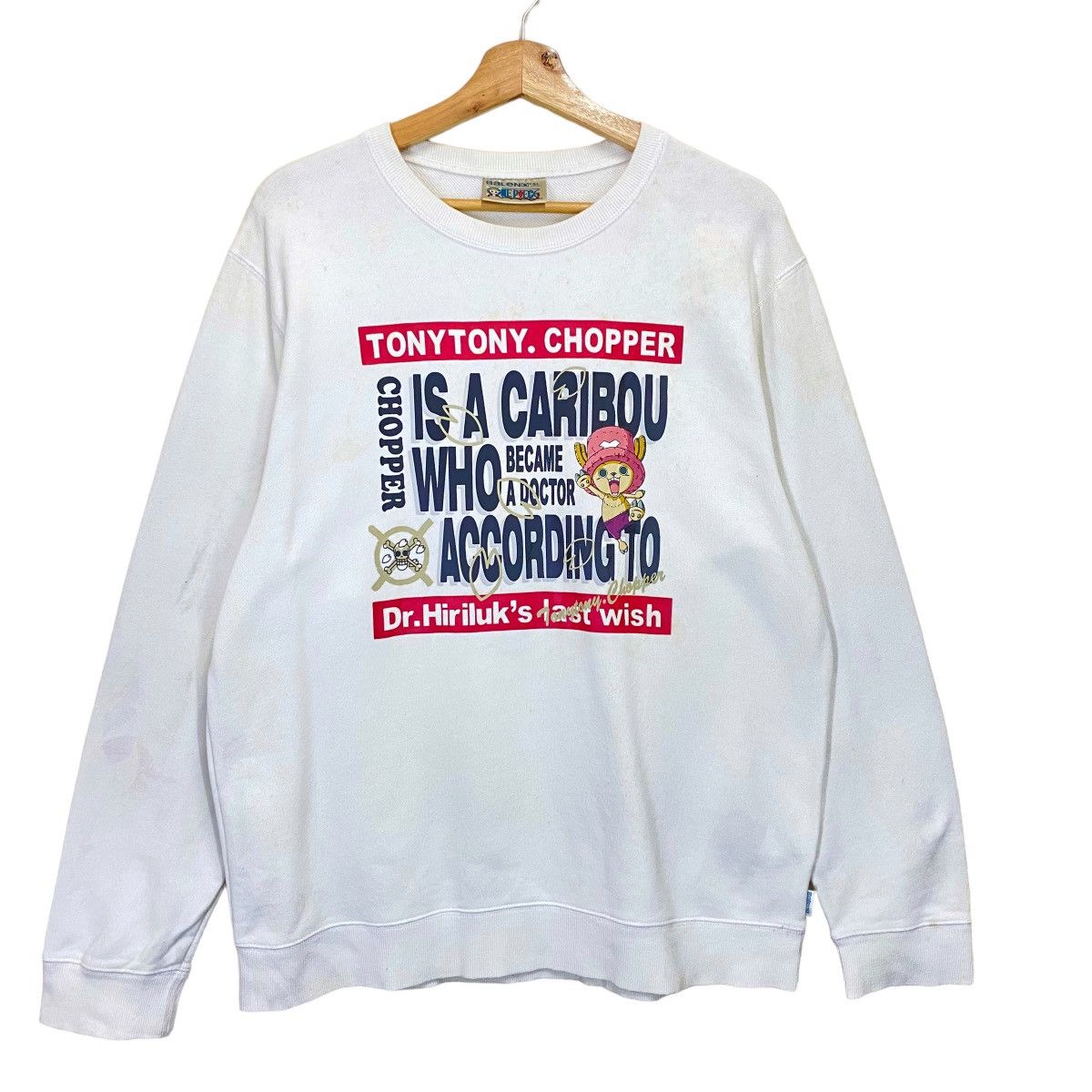 Anime × Japanese Brand × One Piece One Piece Sweatshirt Size US M / EU 48-50 / 2 - 1 Thumbnail