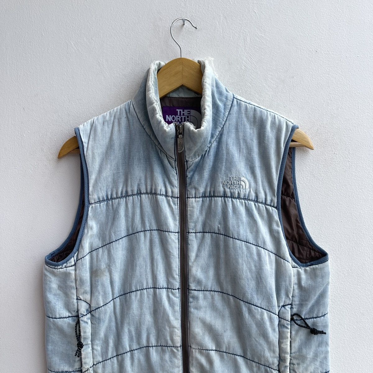 The North Face Purple Label Vintage The North Face Purple Label Denim Puffer Vest Size US M / EU 48-50 / 2 - 4 Thumbnail