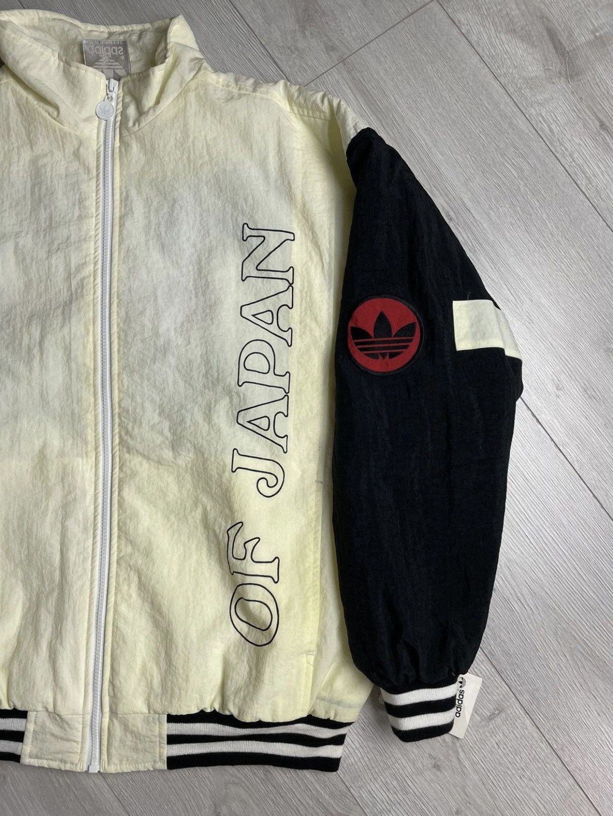 Adidas × Vintage 🔥Rare 90s Adidas Japan Vintage Jacket Bomber Nylon Size US L / EU 52-54 / 3 - 2 Thumbnail