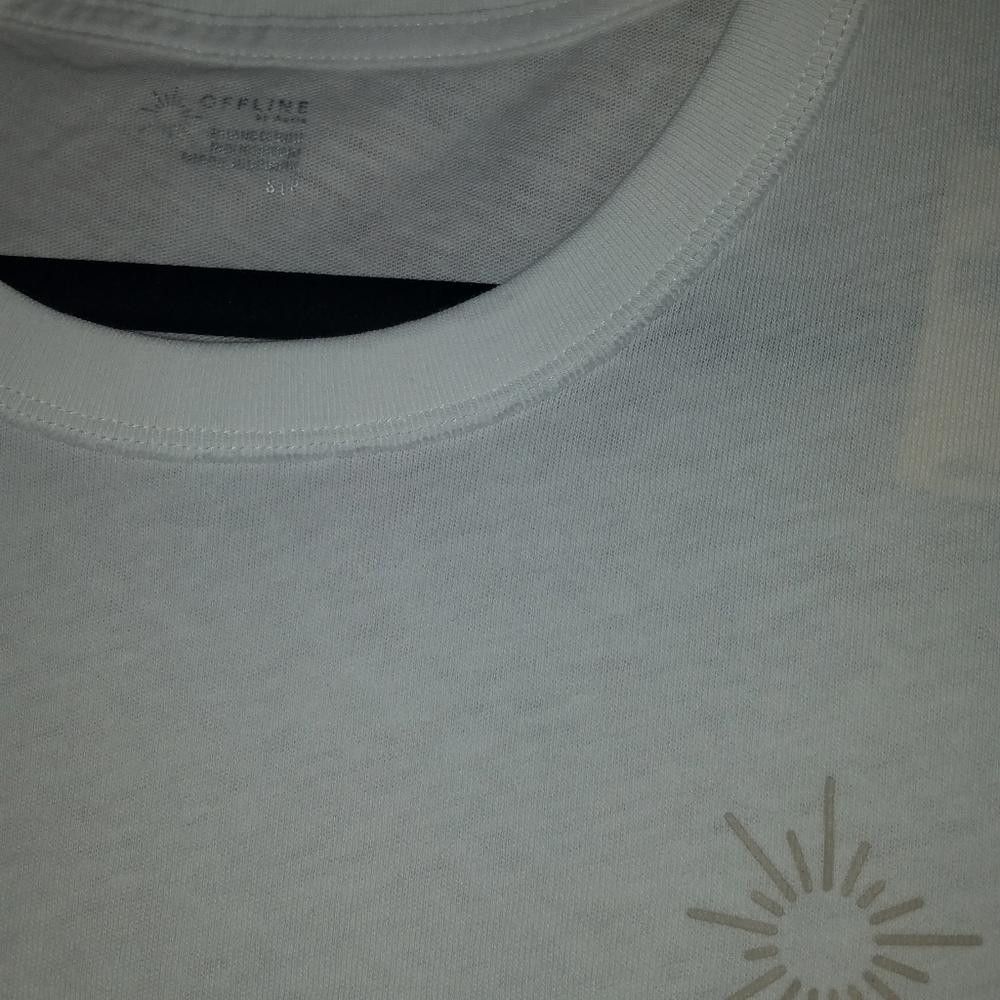 Designer NWT Aerie Offline T Shirt Size Small Size S / US 4 / IT 40 - 2 Thumbnail