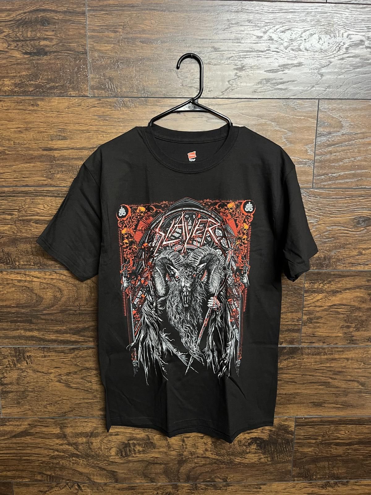 Designer Slayer T-shirt - Slayer Baphomet 2018 World Tour Tee M Size US M / EU 48-50 / 2 - 1 Thumbnail