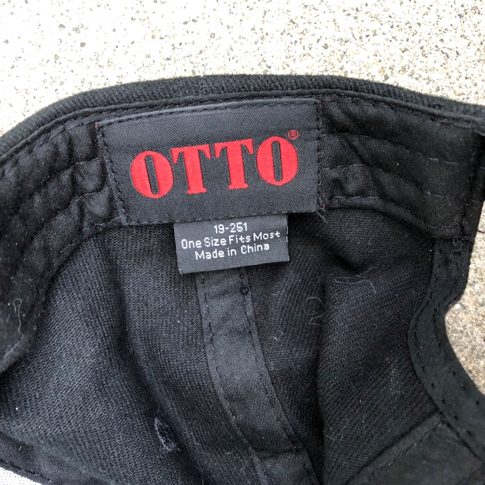 Vintage OTTO NOT MY PRESIDENT HAT Men's One Size Black Protest Adjustable Cap Size ONE SIZE - 5 Thumbnail