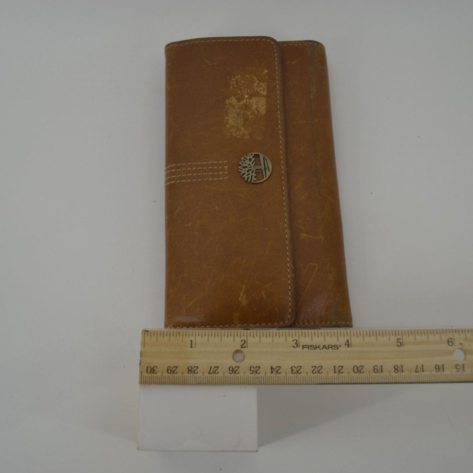 Timberland Timberland Genuine Leather Trifold Wallet Brown Brown Cards Size ONE SIZE - 5 Thumbnail