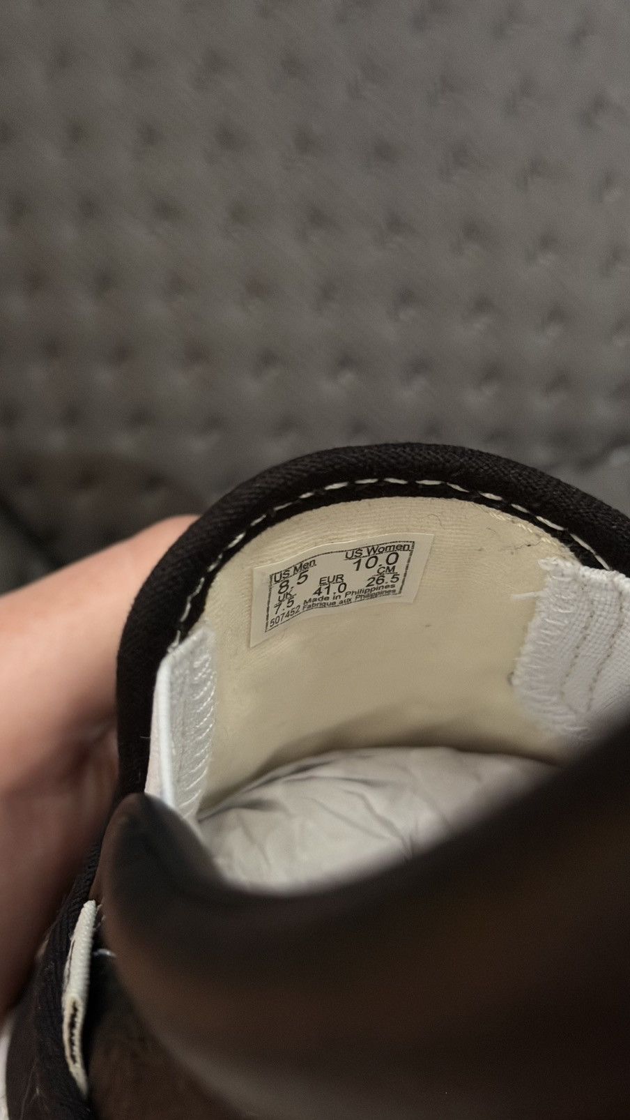 Vans Vans pearlized black slip ons Size US 8.5 / EU 41-42 - 4 Thumbnail