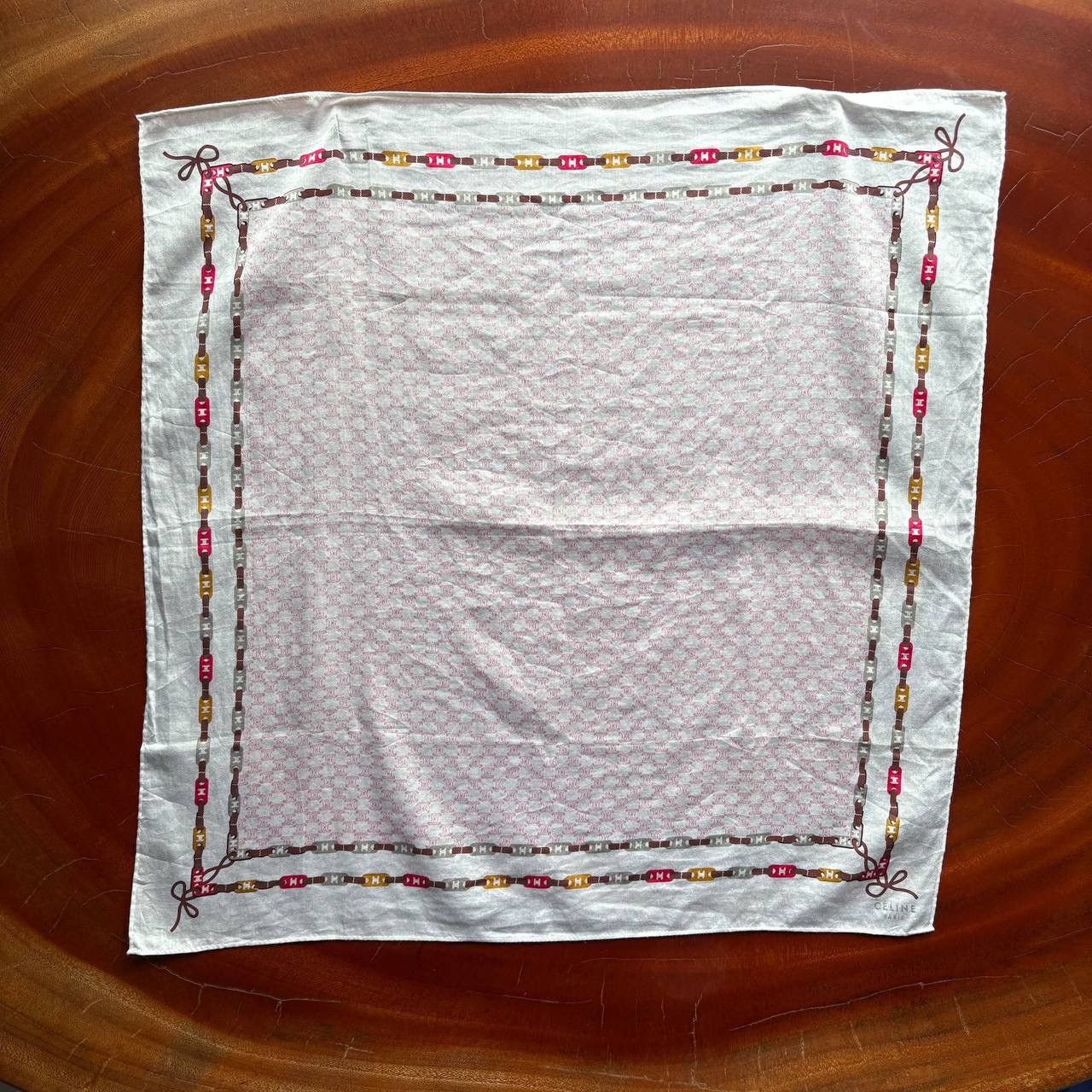 Celine Celine Chain Handkerchief Size ONE SIZE - 2 Thumbnail