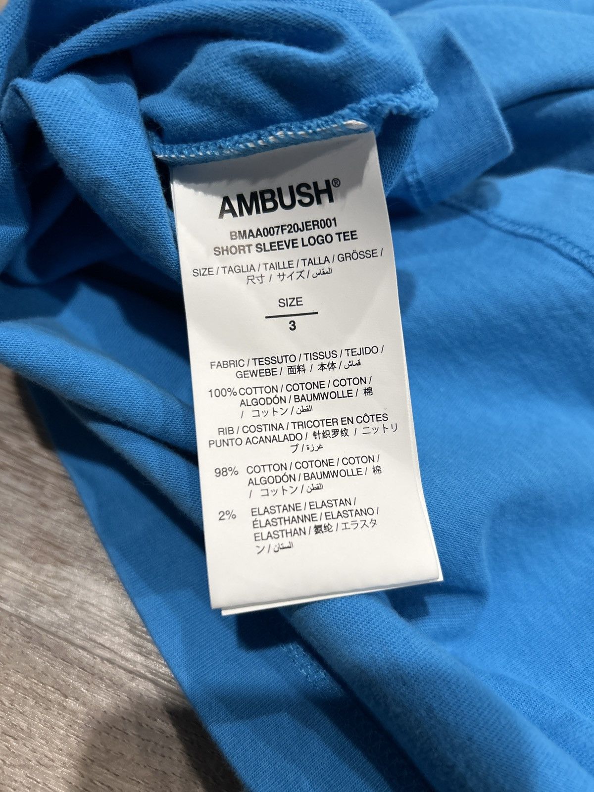 Ambush Design Ambush logo tee Size US L / EU 52-54 / 3 - 5 Thumbnail