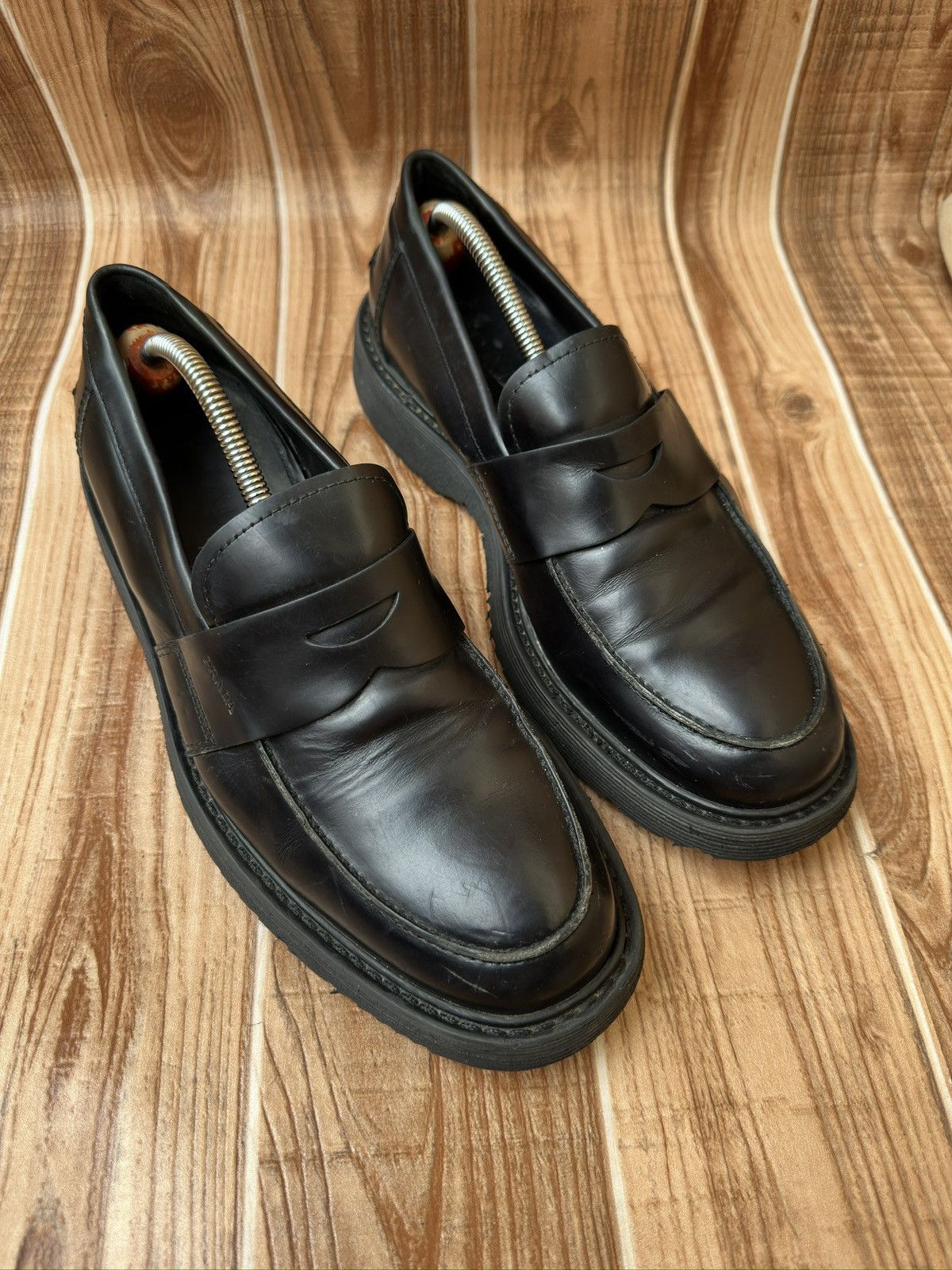 Prada Prada Penny Loafers Size US 10 / EU 43 - 20 Thumbnail