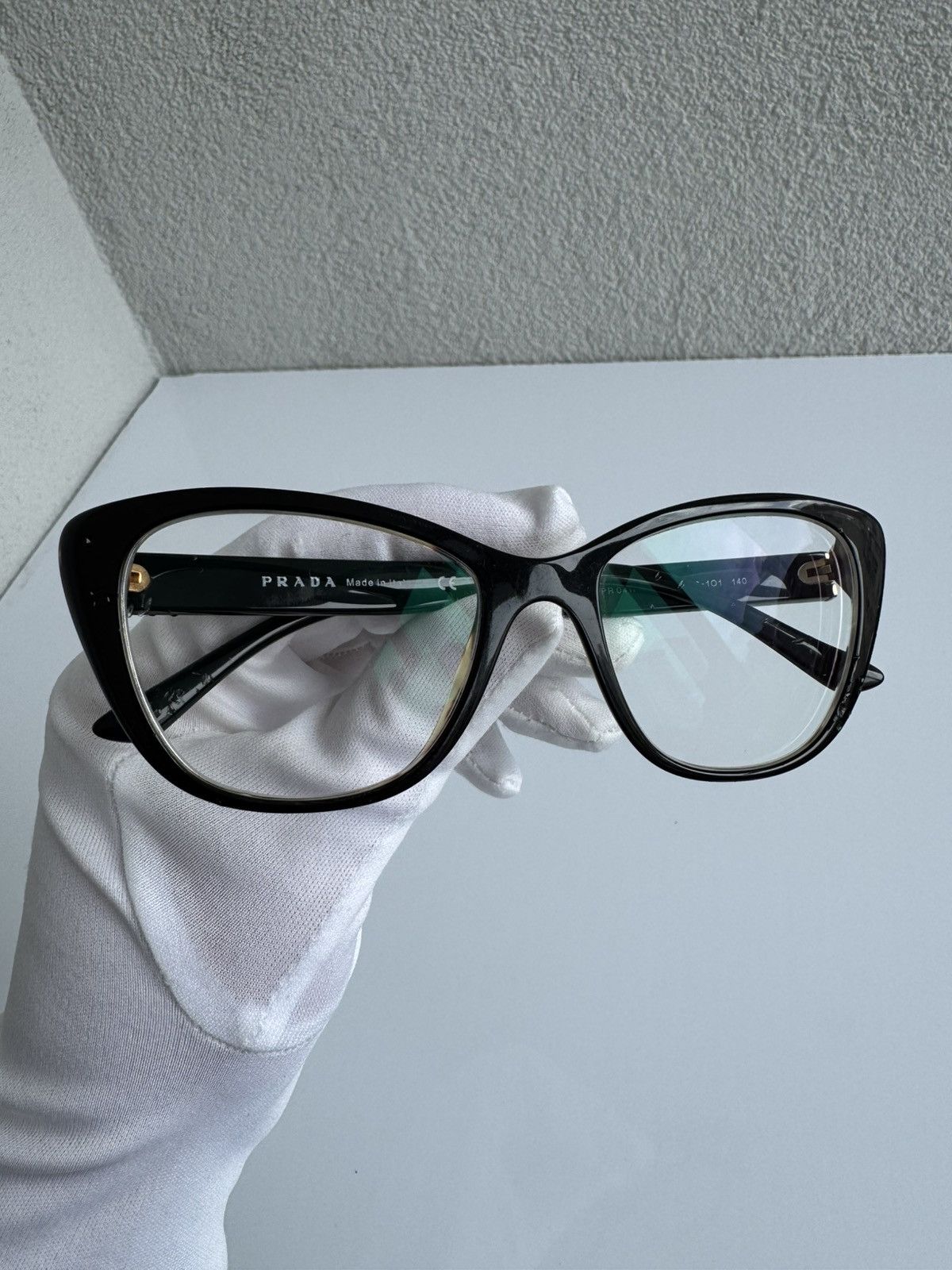 Prada Prada Milano Eyeglasses VPR 04W Frame Italy Size ONE SIZE - 15 Thumbnail