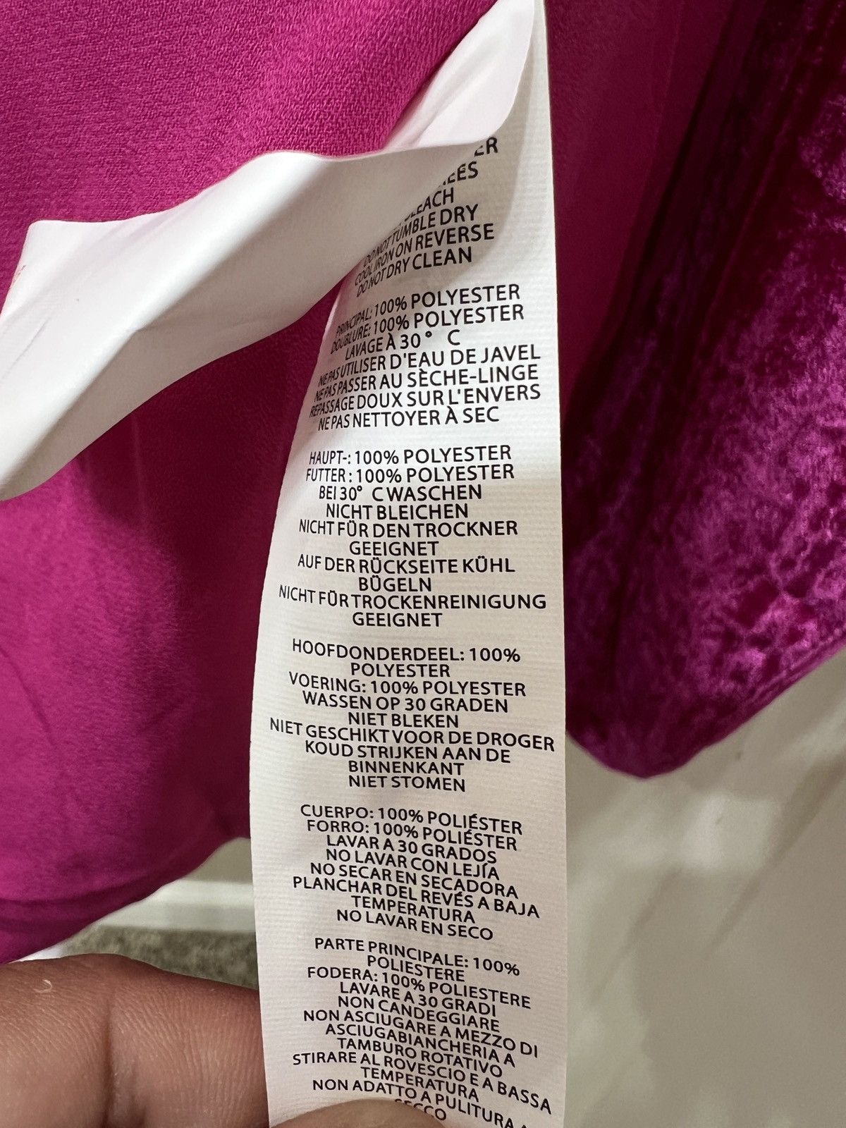 Nasty Gal Nasty Gal Hot Pink Velvet Blazer size 4 Size S / US 4 / IT 40 - 9 Thumbnail