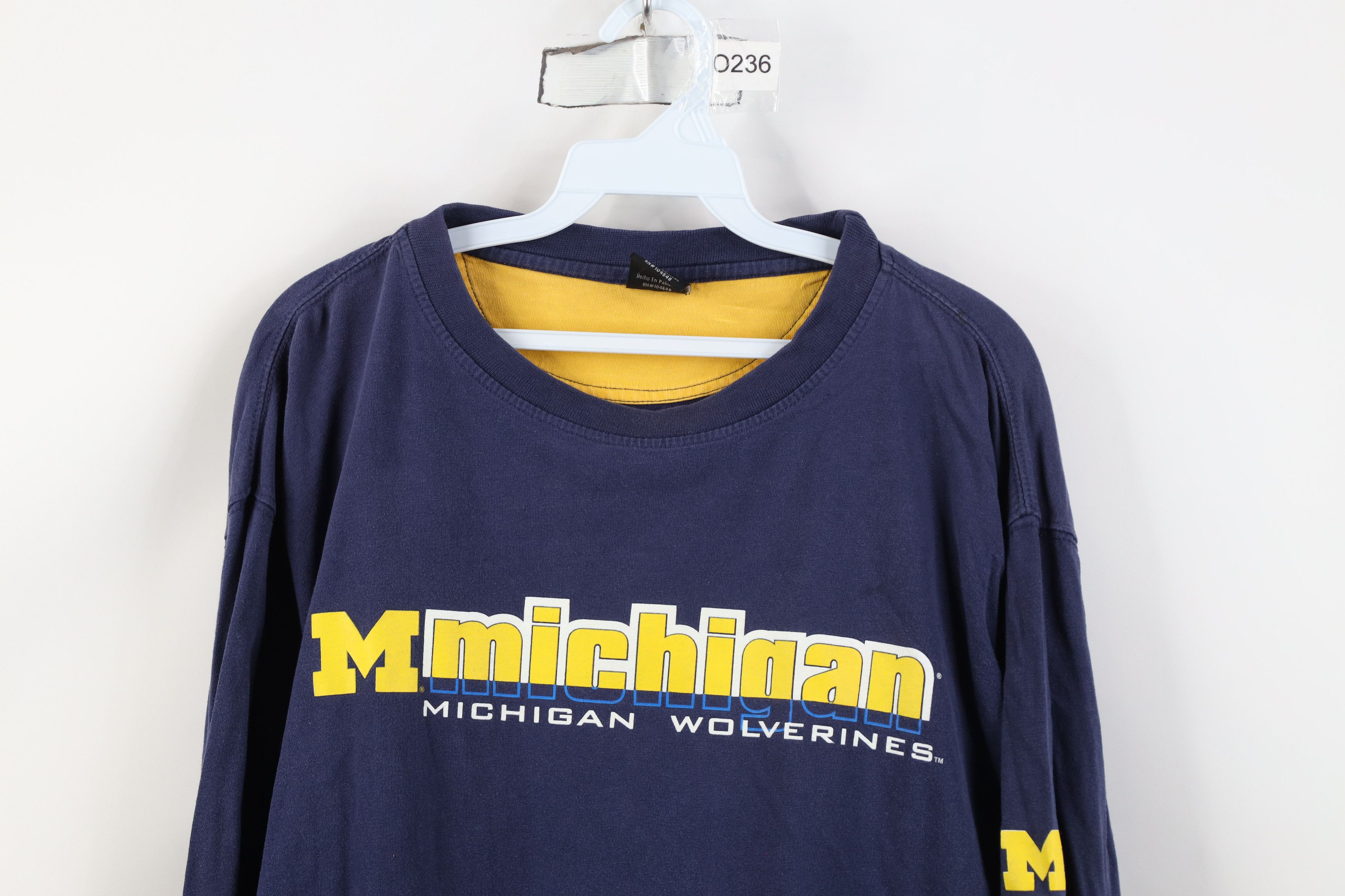 Starter Vintage 90s Starter Faded University of Michigan T-Shirt Size US L / EU 52-54 / 3 - 2 Thumbnail