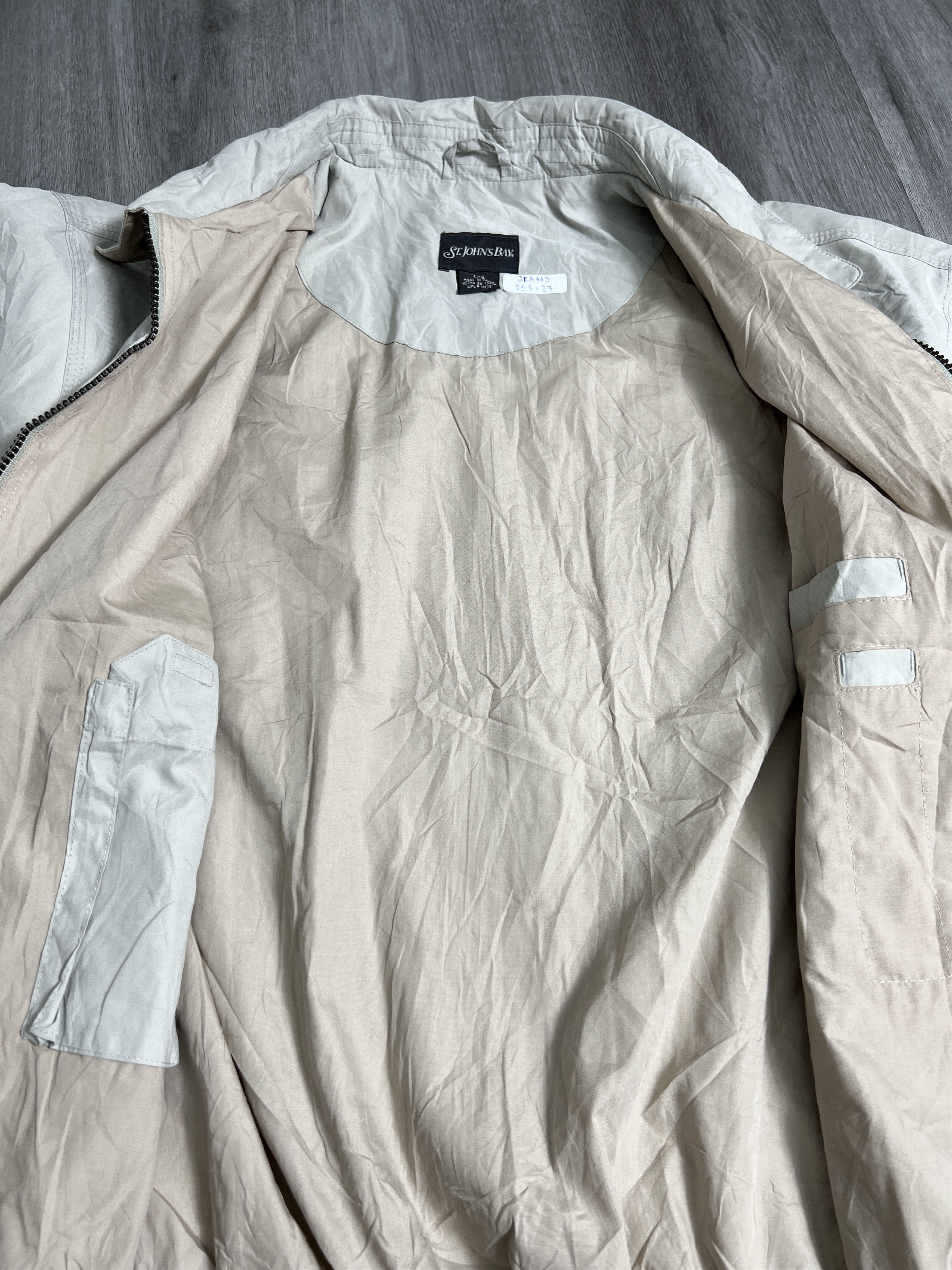 St. Johns Bay St.John's Bay Bomber Jacket (L) JKA443 Size US L / EU 52-54 / 3 - 5 Thumbnail