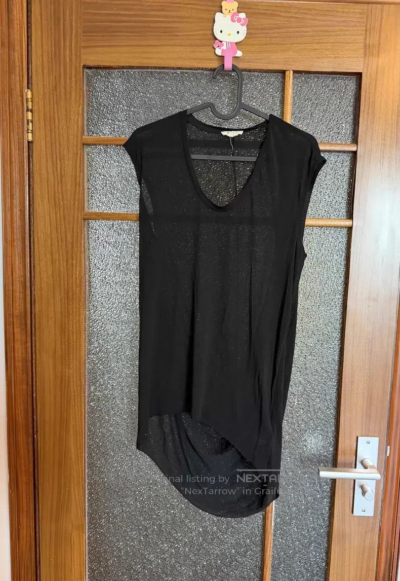 Helmut Lang Helmut Lang Flowing Asymmetrical Vest with V-Neck and Slee Size US S / EU 44-46 / 1 - 6 Thumbnail