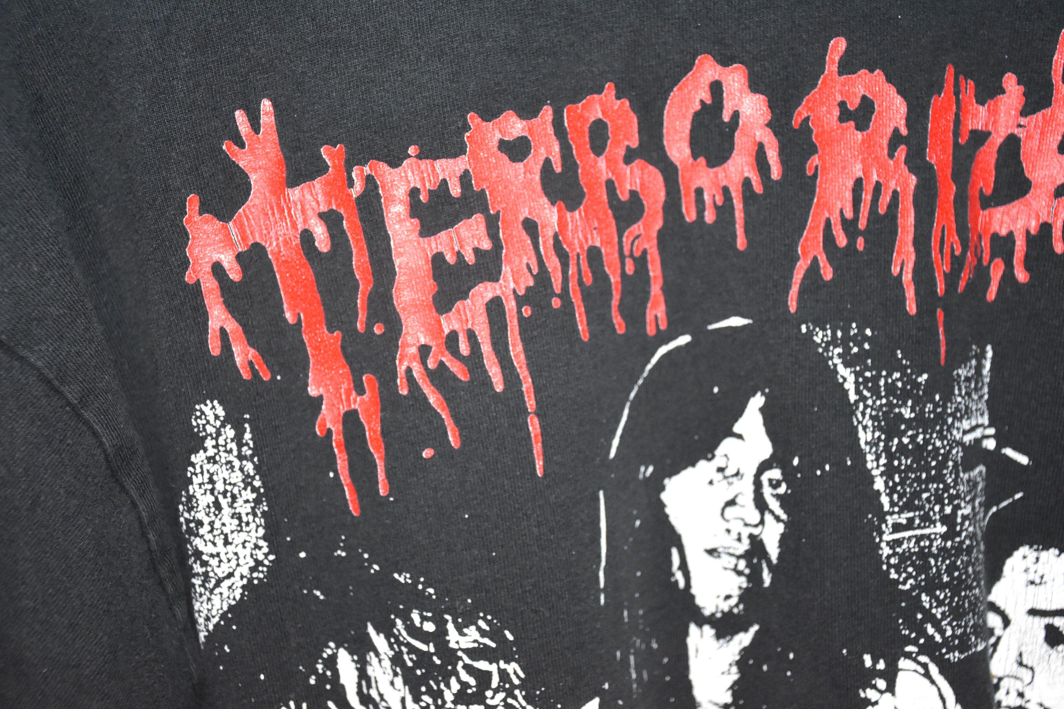 Band Tees × Vintage Vintage 90s Terrorizer longsleeve World Downfall Size US XL / EU 56 / 4 - 8 Thumbnail