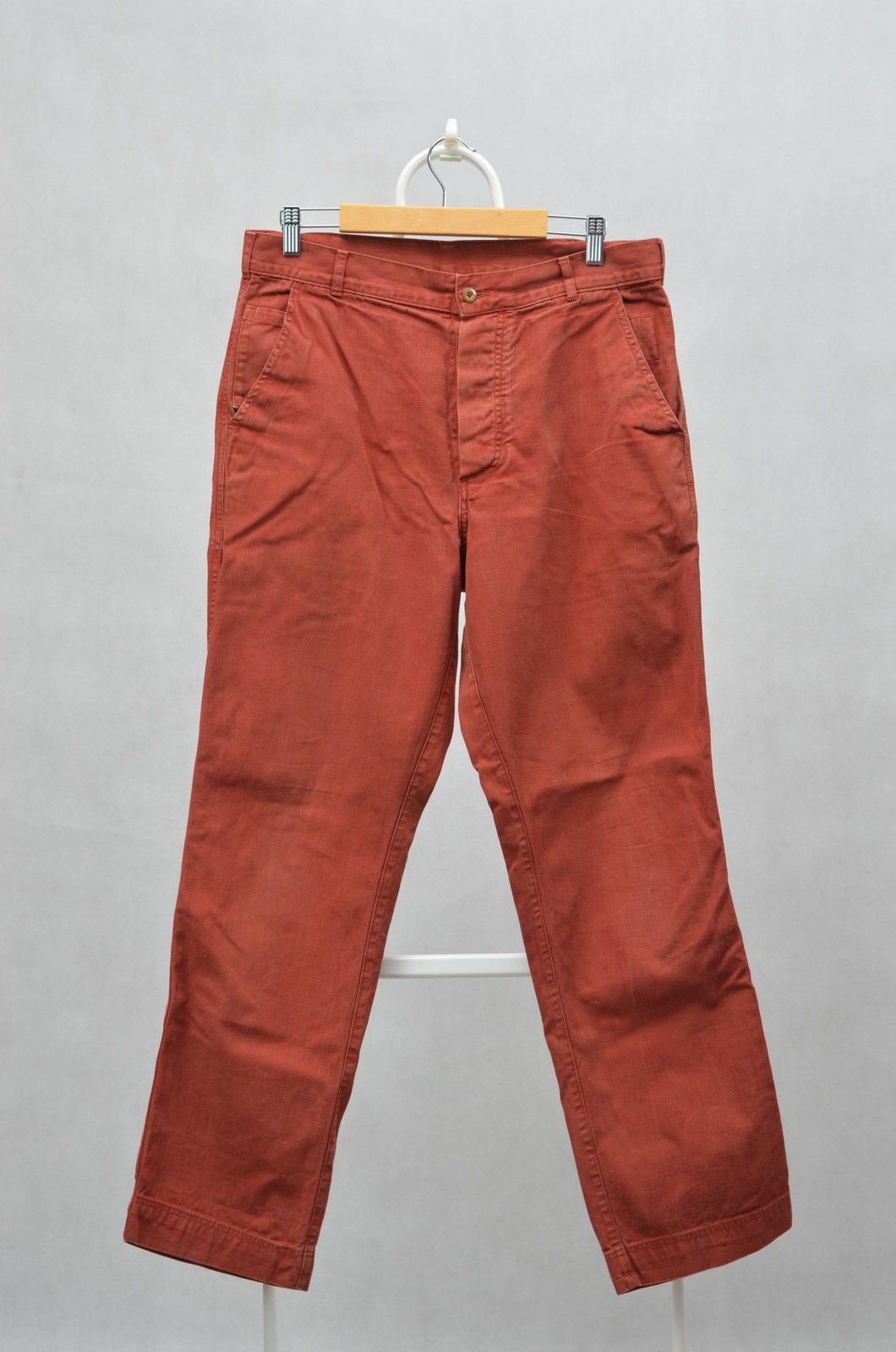 Margaret Howell MHL MARGARET HOWELL LONDON IST CHINO TWILL CASUAL WORK PANTS Size US 32 / EU 48 - 3 Thumbnail