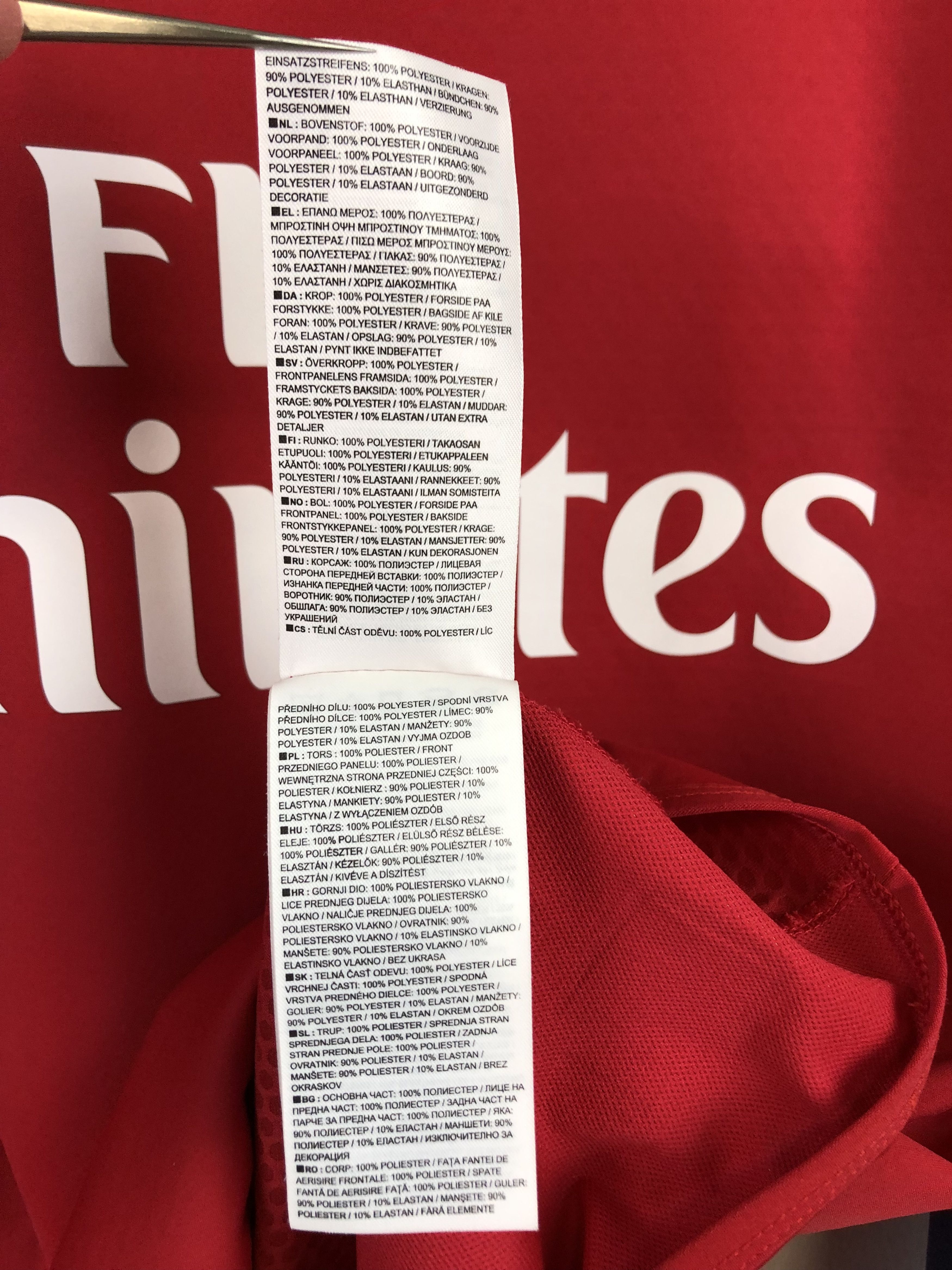 Nike Vintage Arsenal Football Sweatshirt Player Issue Soccer Rare Size US XL / EU 56 / 4 - 12 Thumbnail