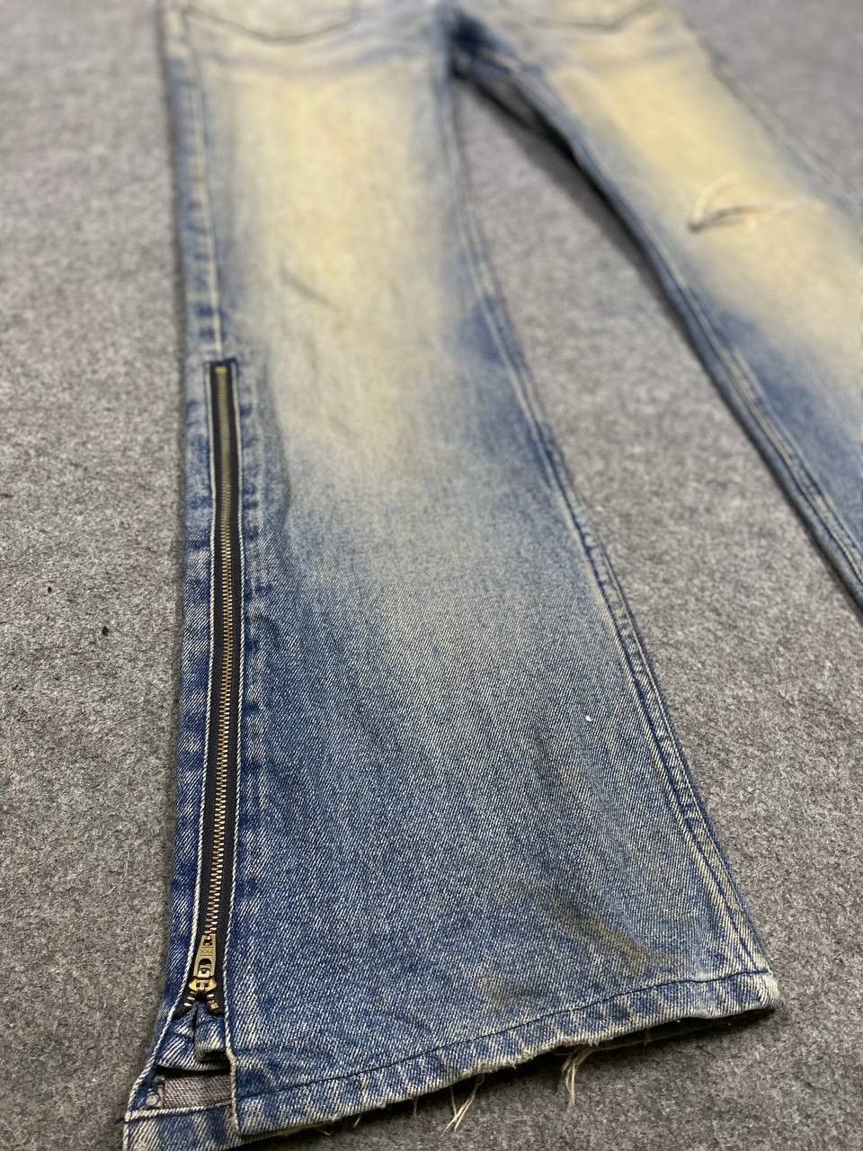 PPFM vintage 90s ppfm bondage style distressed flare denim Size US 32 / EU 48 - 10 Thumbnail