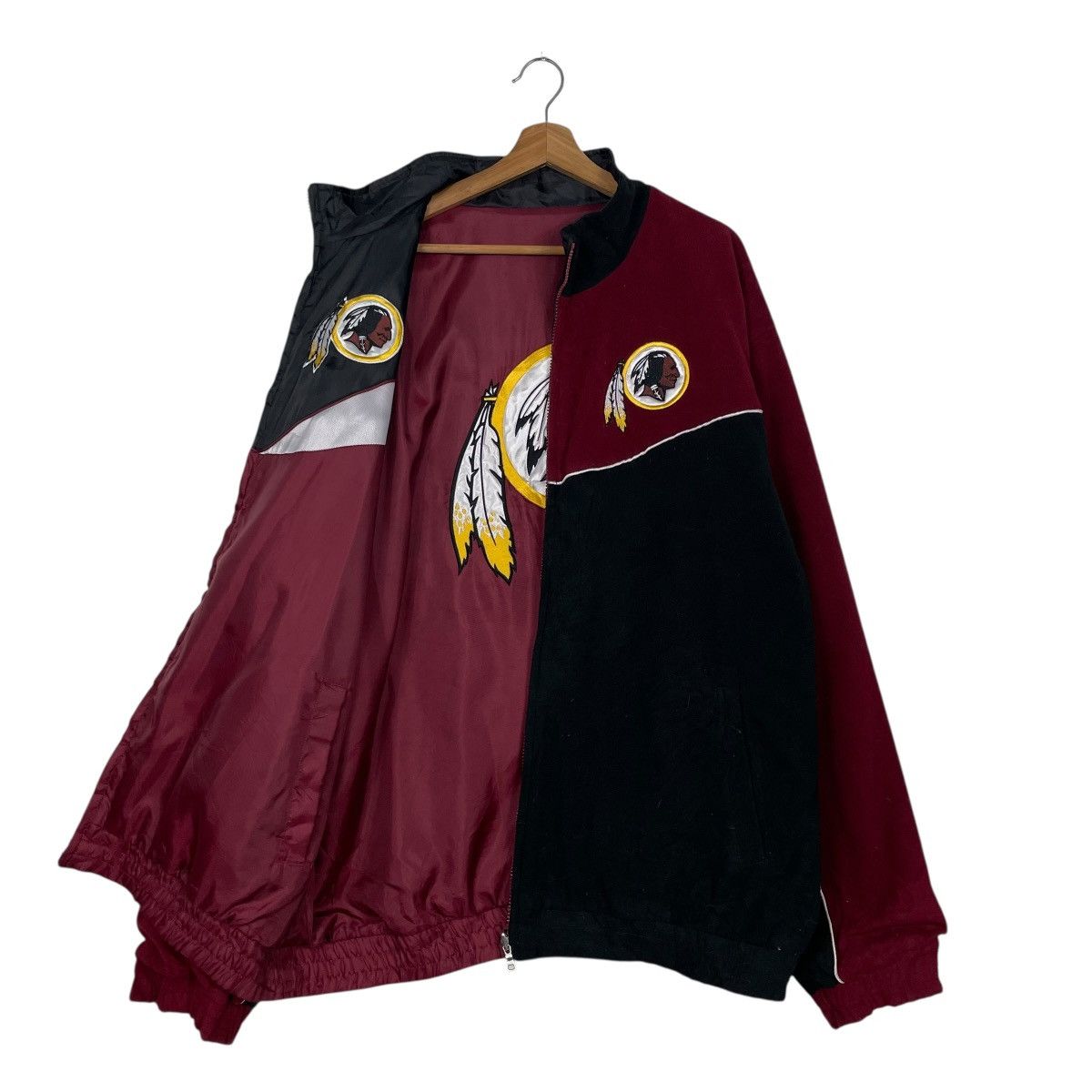 NFL Vintage NFL Washington Redskins Reversible Jacket Size US XXL / EU 58 / 5 - 13 Thumbnail
