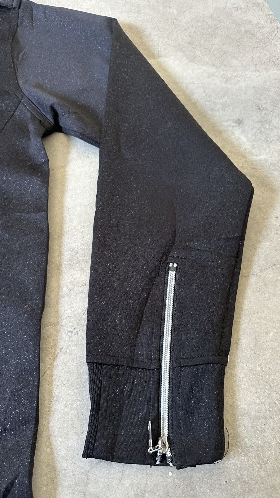 VINTAGE PUNK BONDAGE ASYMMETRICAL POLYSTER JACKET