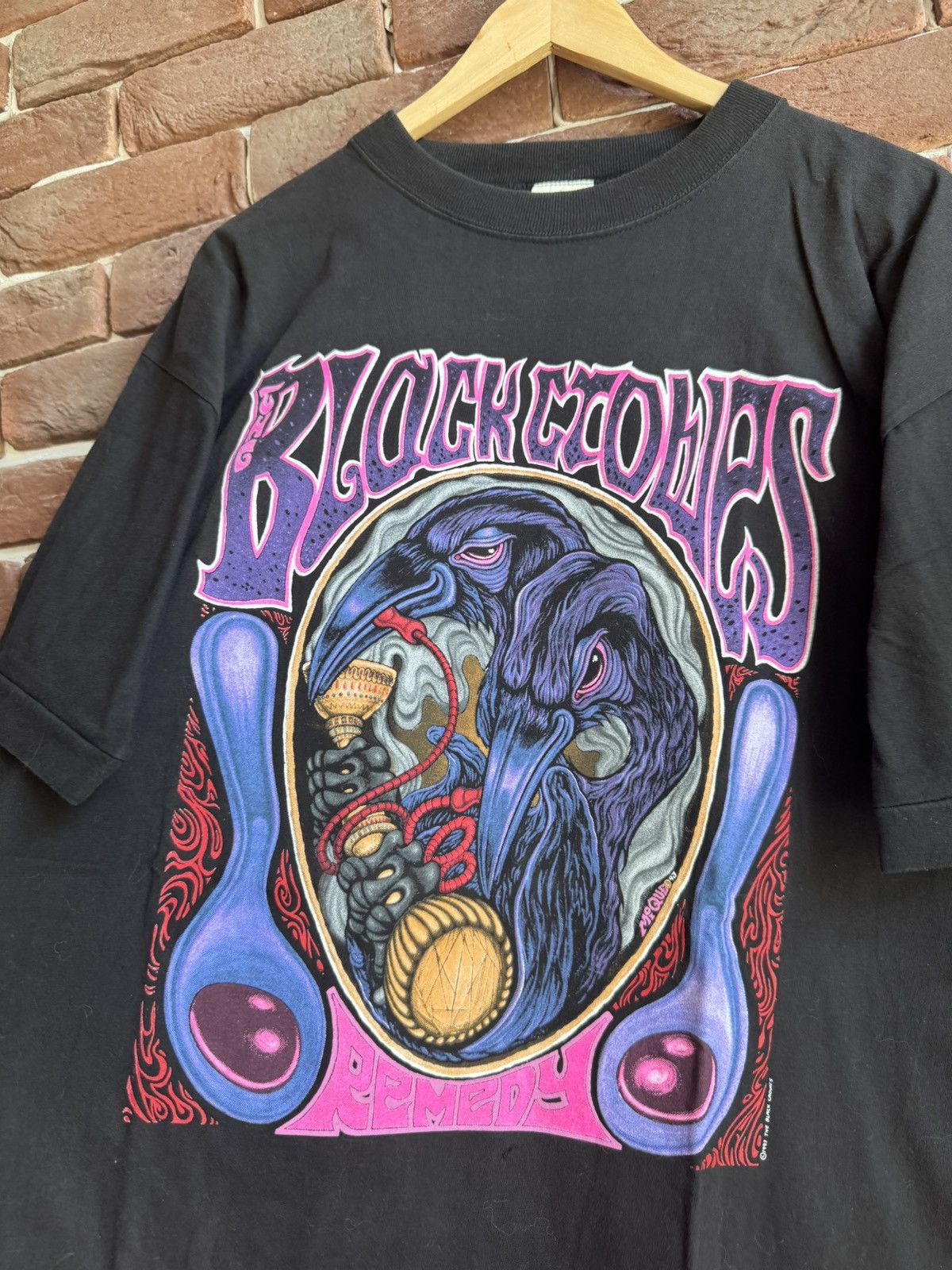 Band Tees Vintage 90s The Black Crowes Rock Band T Shirt Grail 1993 Size US XL / EU 56 / 4 - 6 Thumbnail