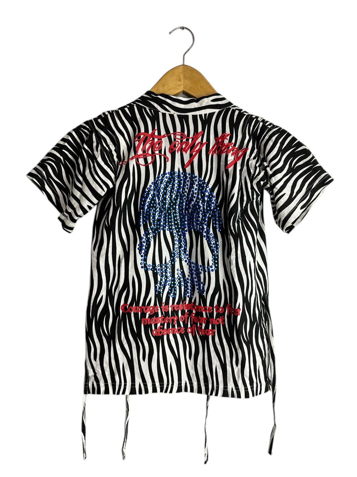 Beauty Beast STREET STUDDED GLITTER SKULL ZEBRA IFSIXWASNINE LGB STYLE Size S / US 4 / IT 40 - 2 Thumbnail