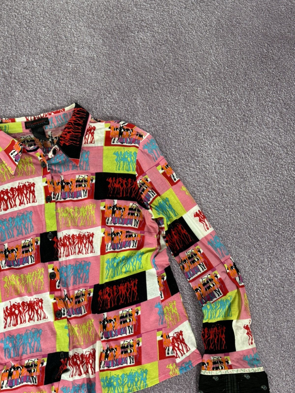Custo Barcelona Custo Barcelona Y2K Sexy Print 00s Long Sleeve T-Shirt Size S / US 4 / IT 40 - 5 Thumbnail